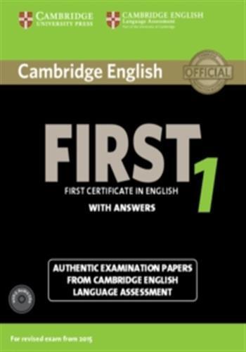 Cambridge english first 1 for revised exam from 2015 student's book pack (student's book with answers and audio cds (2))