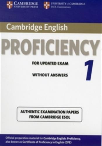 Cambridge English Proficiency 1 Student Book