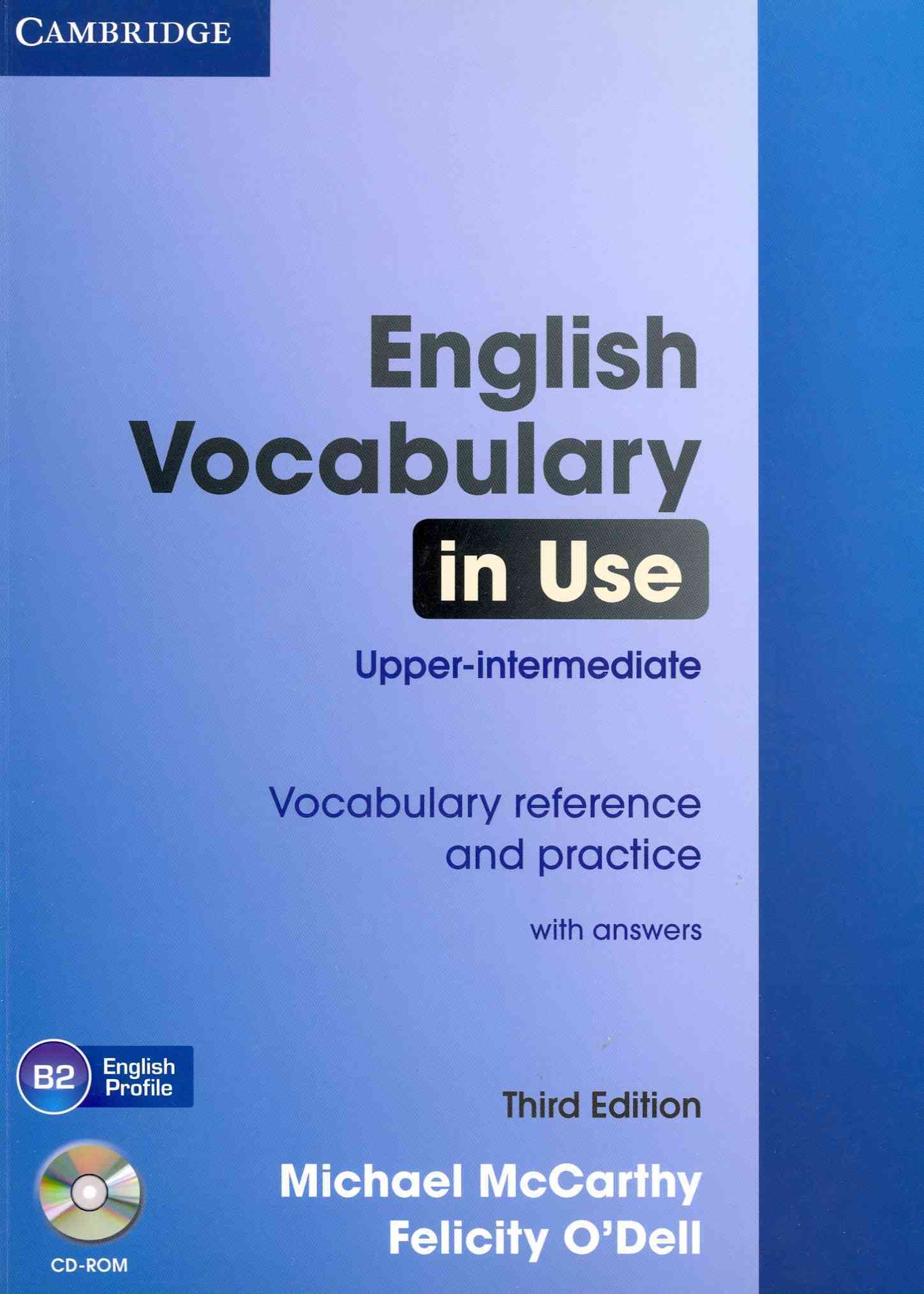 English Vocabulary in Use Upper-intermediate with Answers and