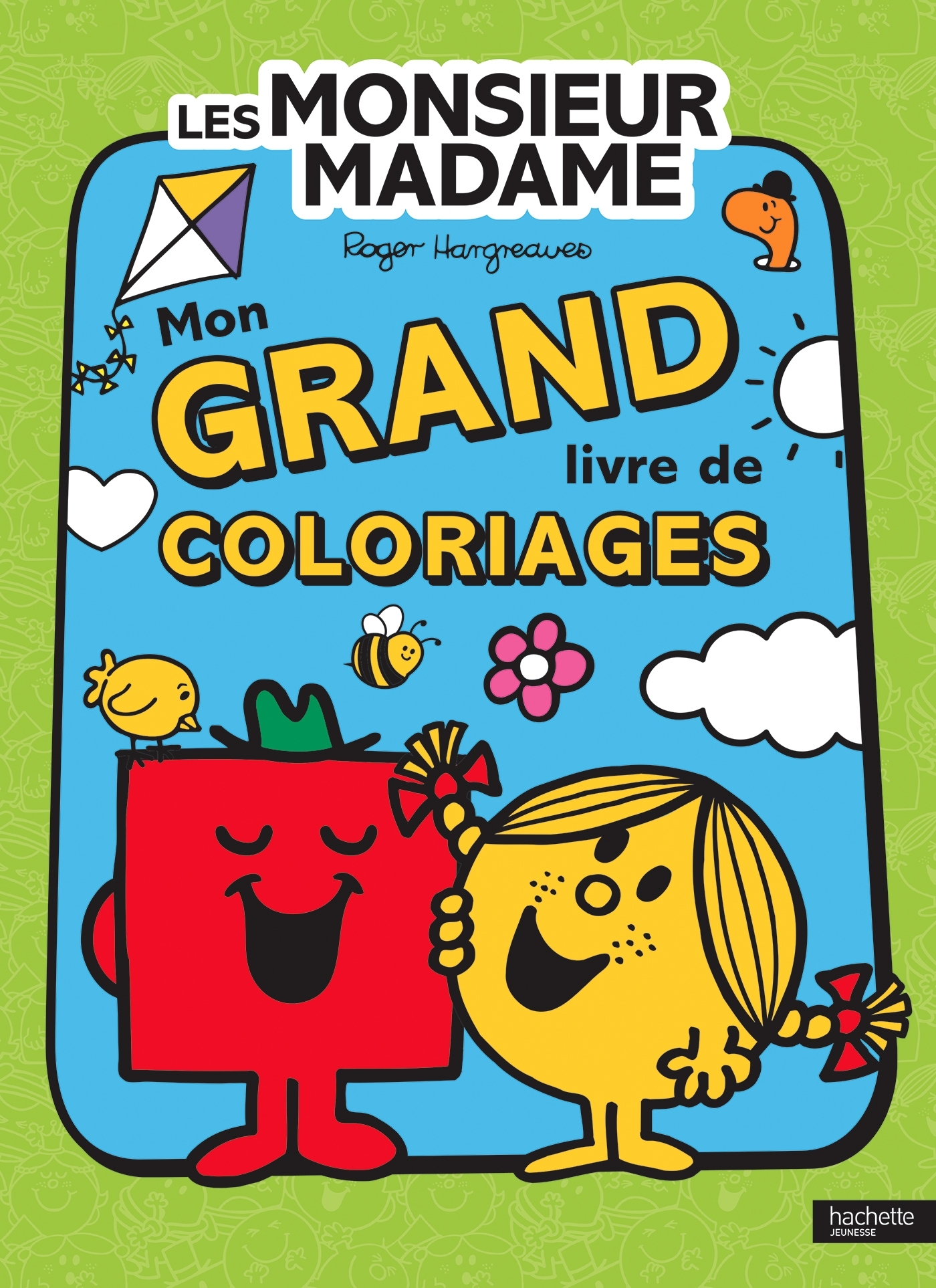 Monsieur Madame-Mon grand livre de coloriages