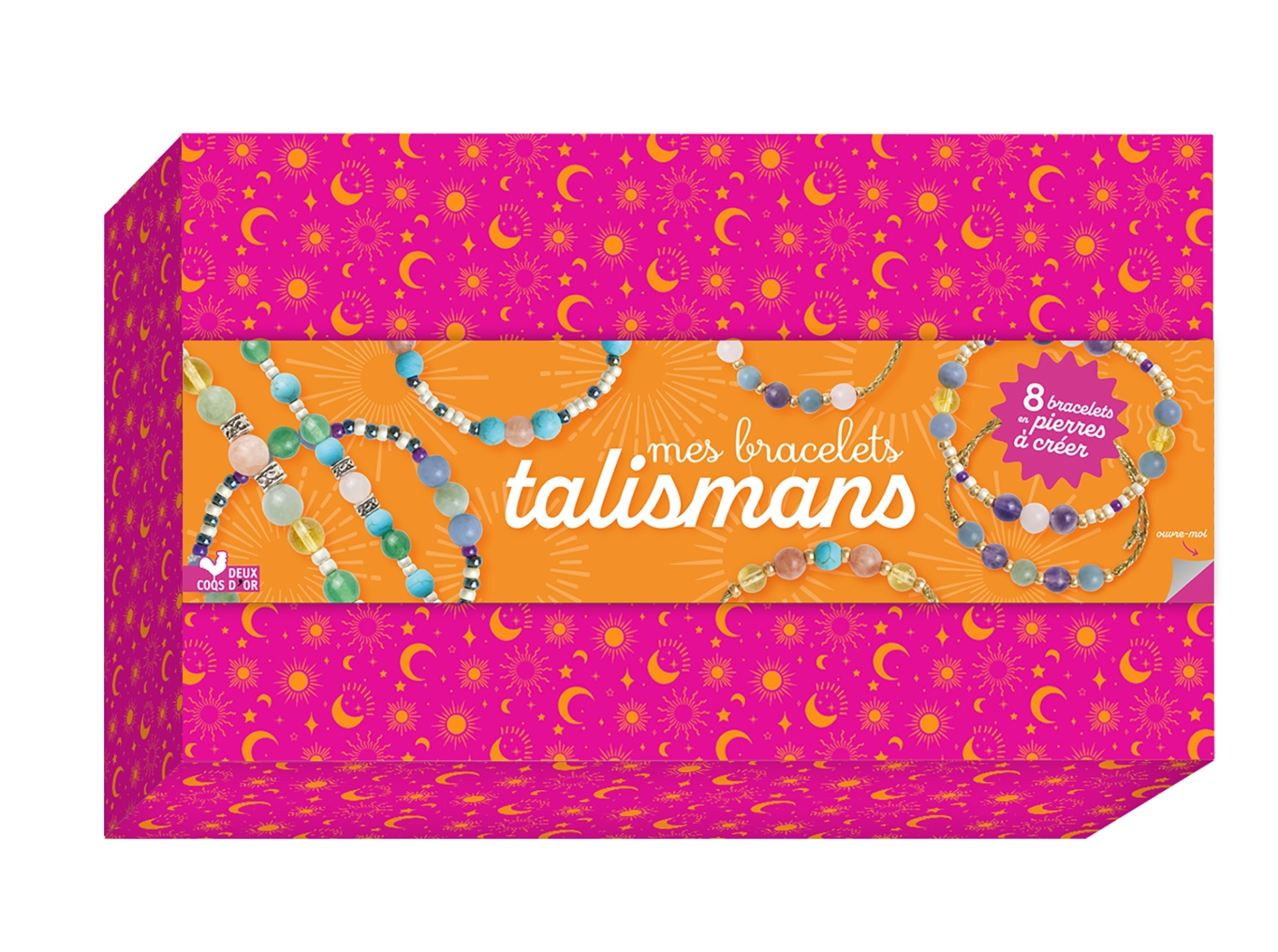 Mes bracelets talismans - coffret avec accessoires