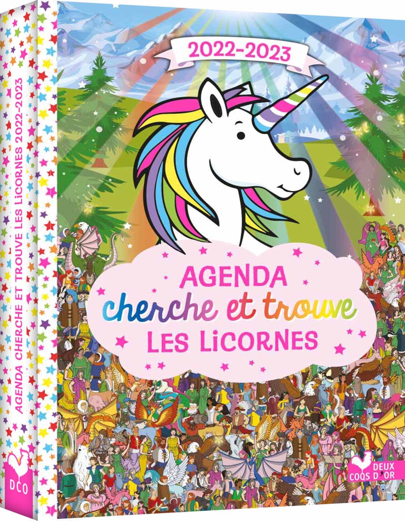 Agenda cherche et trouve les licornes 2022-2023