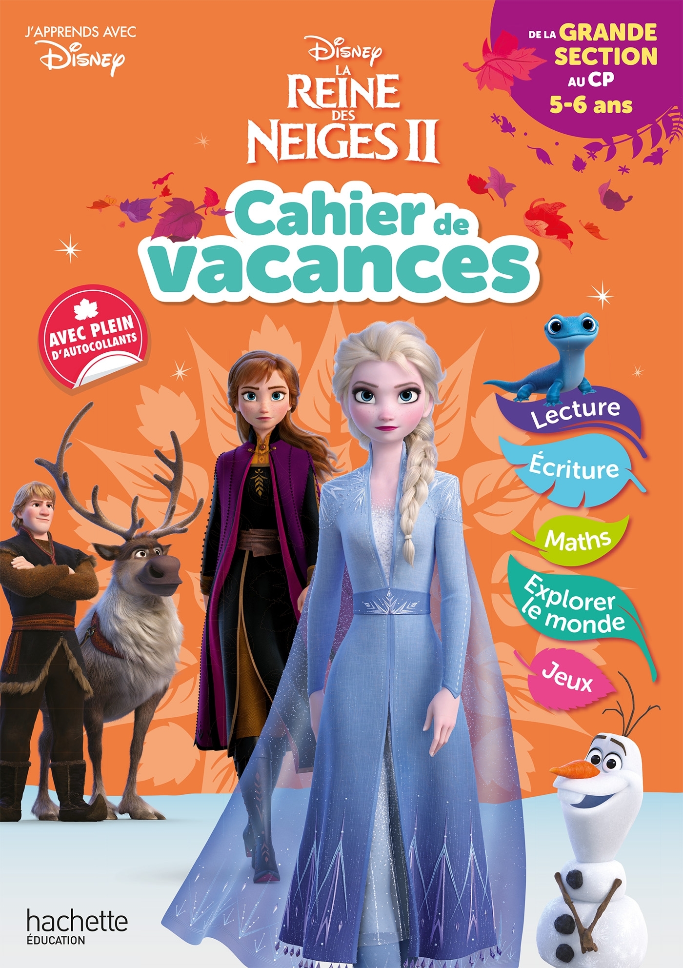 Disney - La Reine des Neiges - De la Grande Section au CP - Cahier de vacances 2025