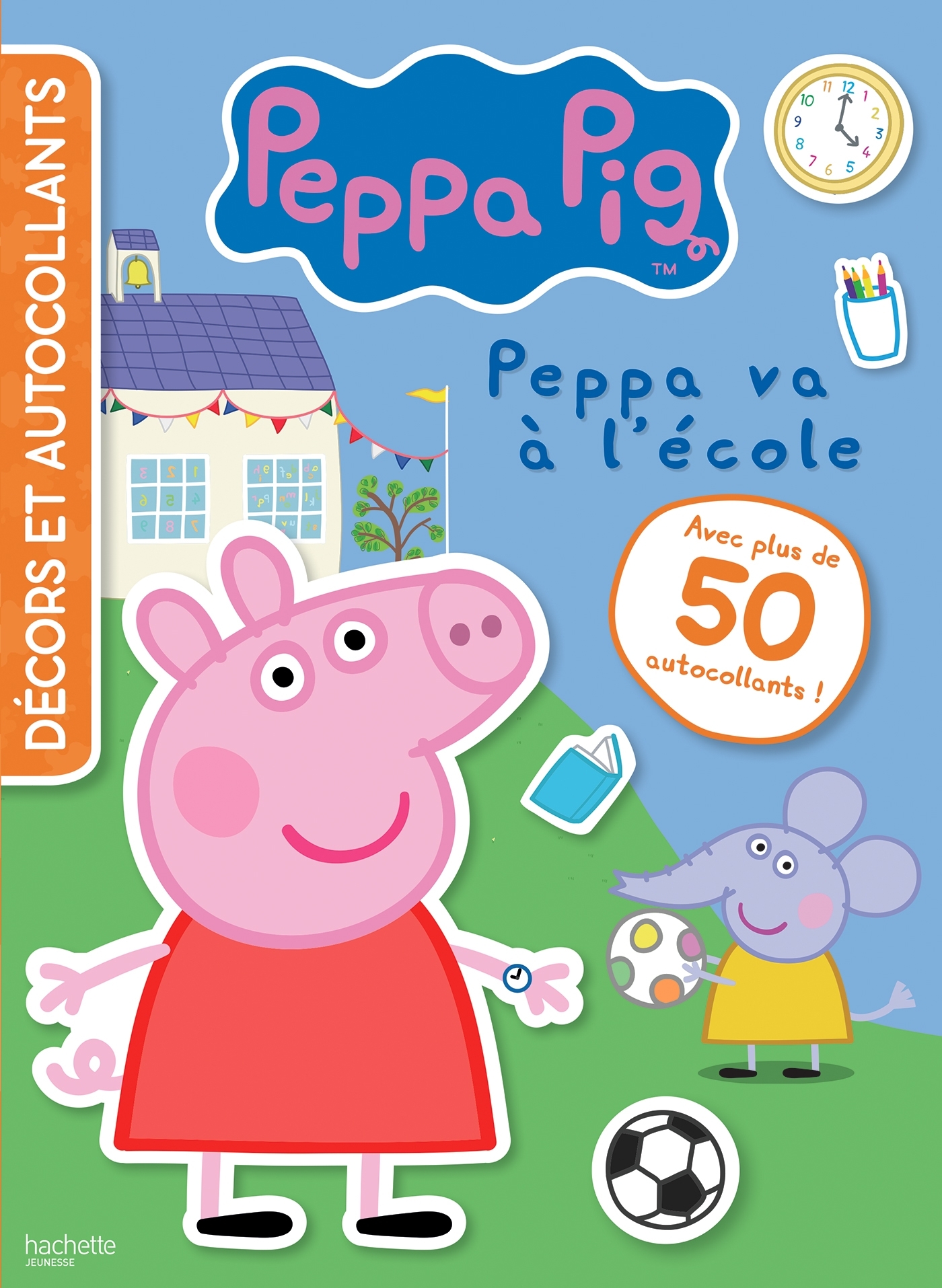 Peppa Pig-Décors et autocollants -L'école