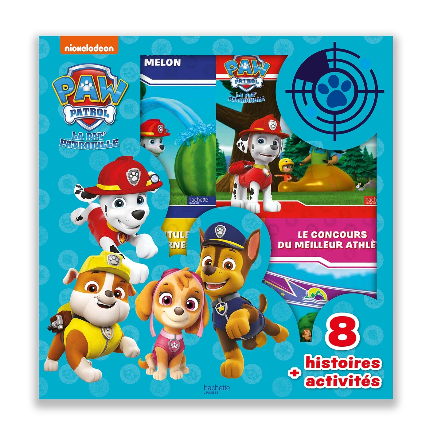 Pat' Patrouille-Coffret 8 livres NED