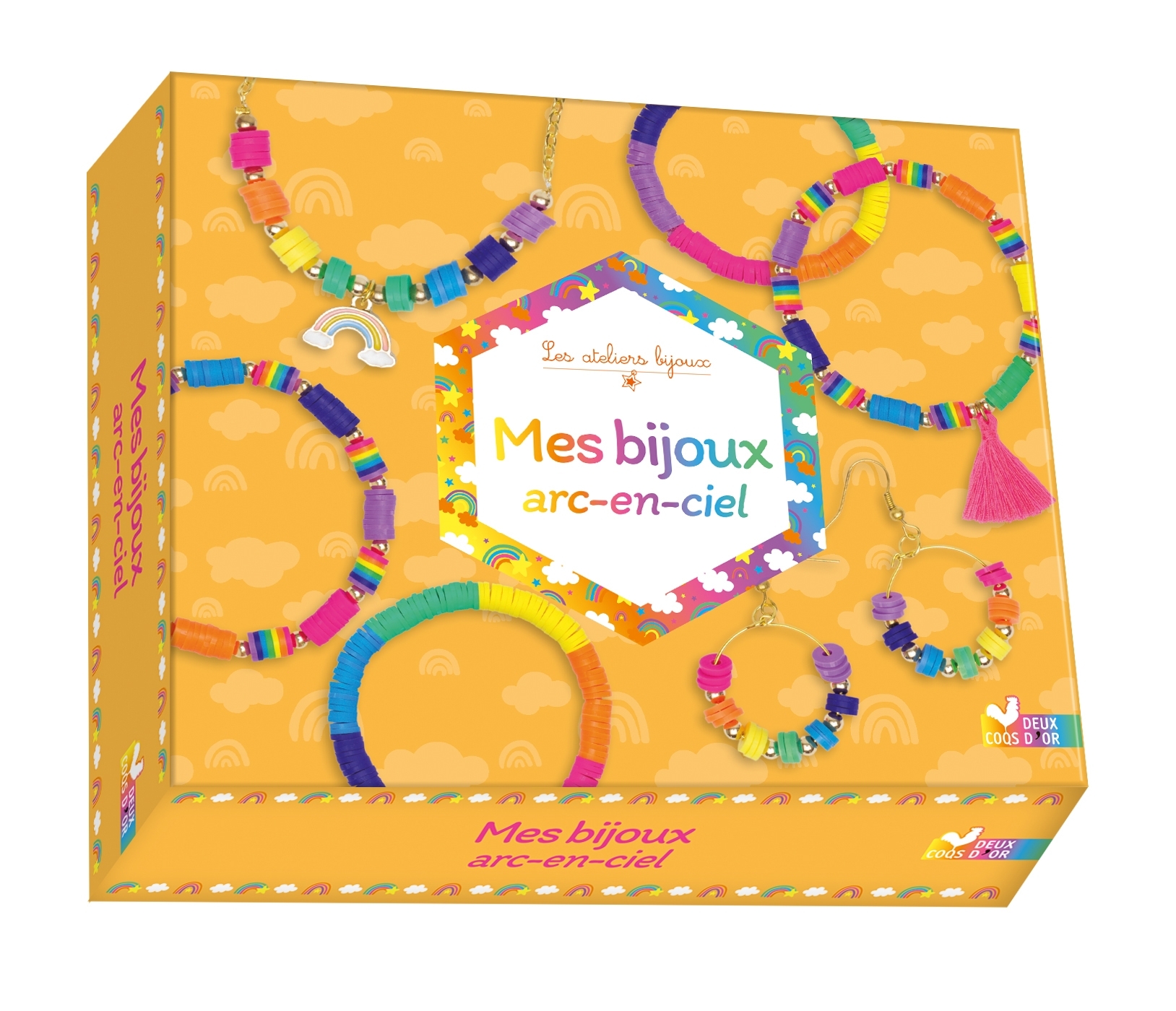 Mes bijoux Arc-en-ciel - coffret avec accessoires