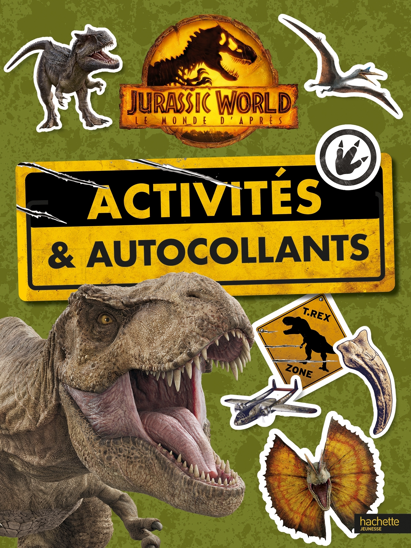 Jurassic World, Le monde d'après - Activités et autocollants