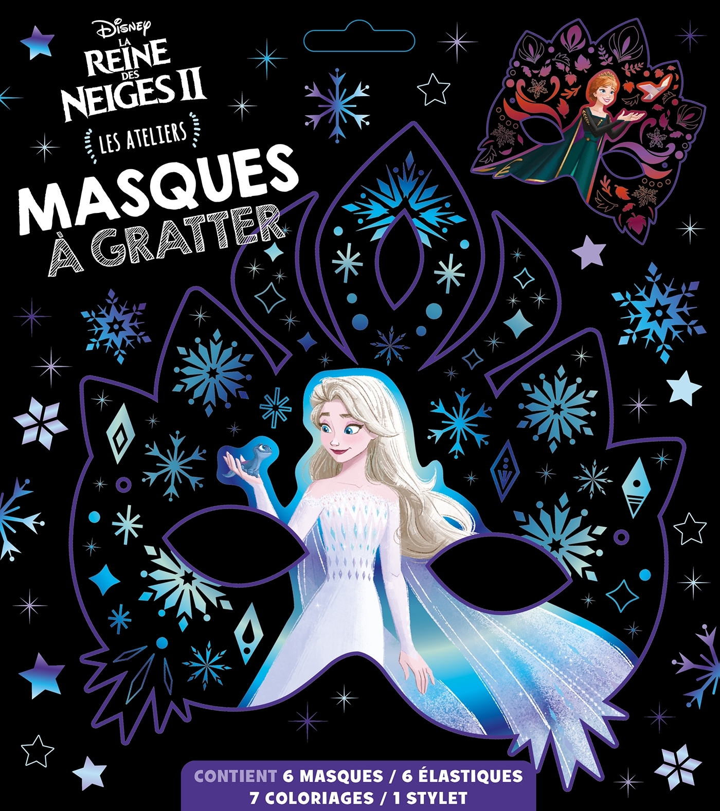 LA REINE DES NEIGES 2 - Les Ateliers Disney - Masques à gratter - Disney