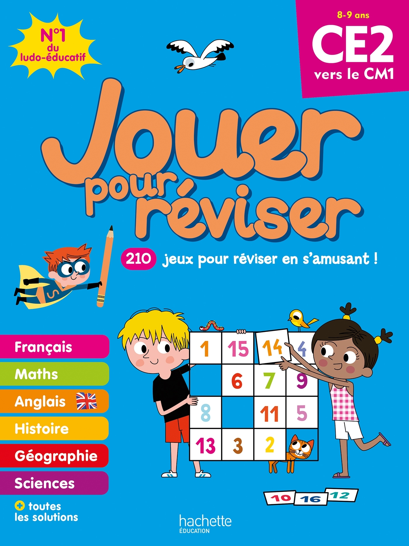 Jouer pour réviser - Du CE2 au CM1 - Cahier de vacances 2025