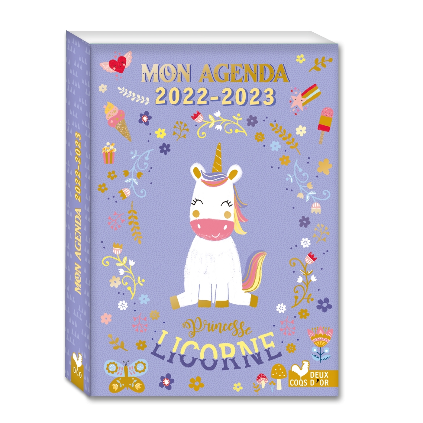 Agenda 2022-2023 princesse licorne