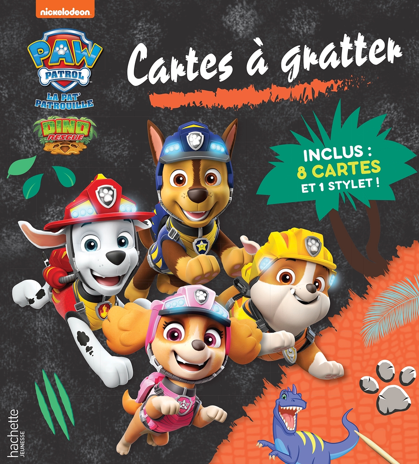 Pat' Patrouille - Cartes à gratter - Dino Rescue