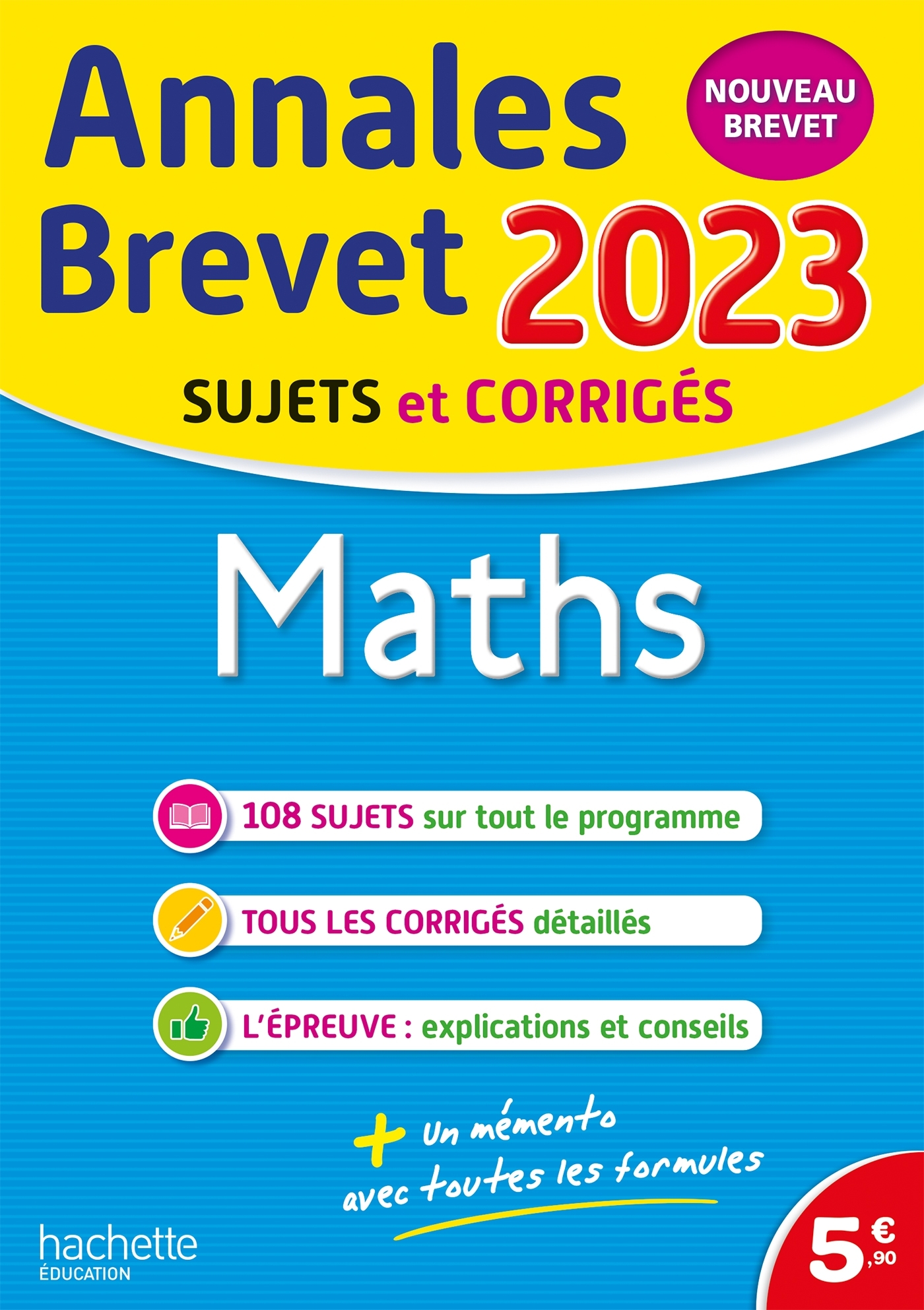 Annales BREVET 2023 - Maths