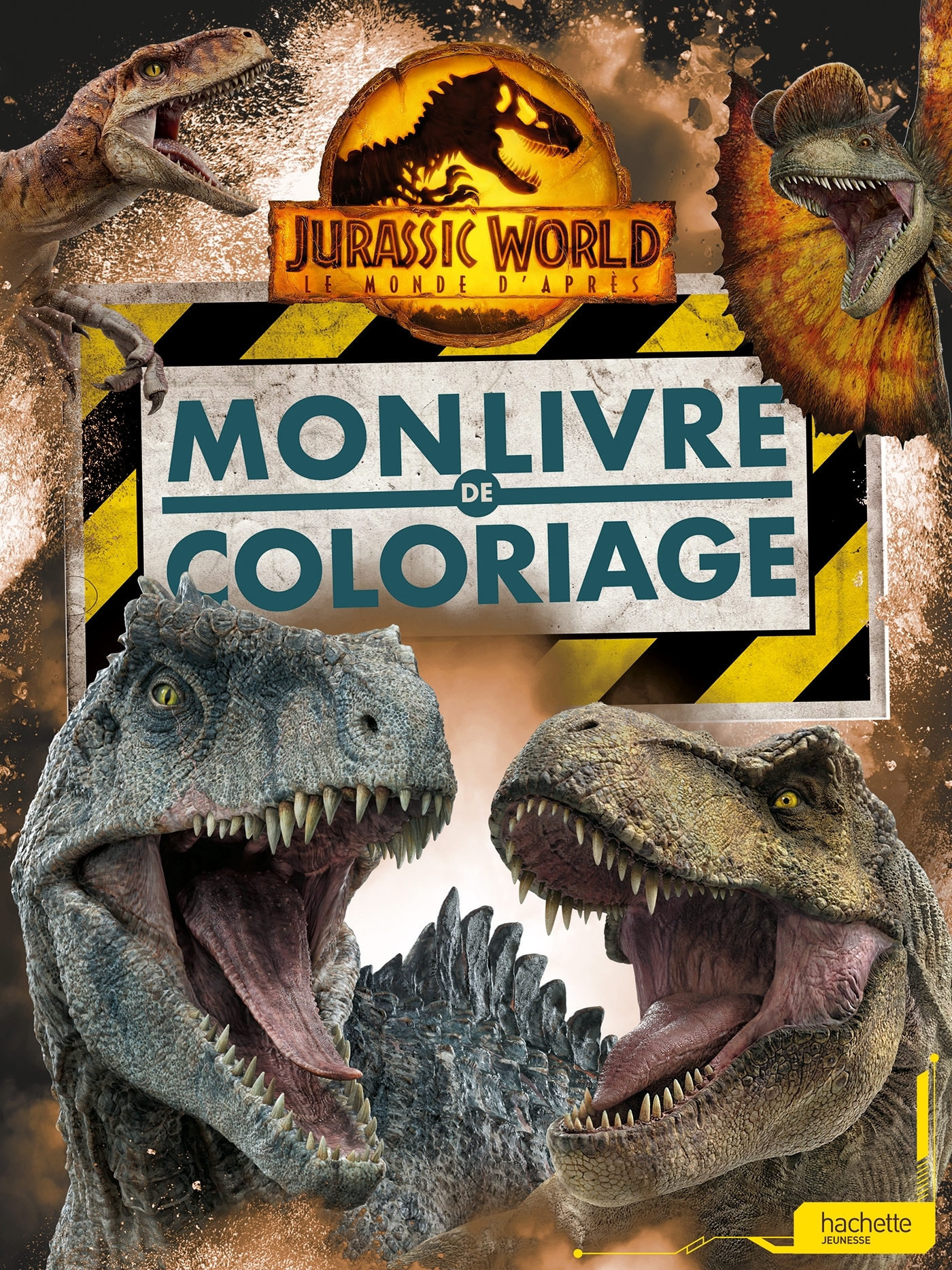 Jurassic World, Le monde d'après - Mon livre de coloriages