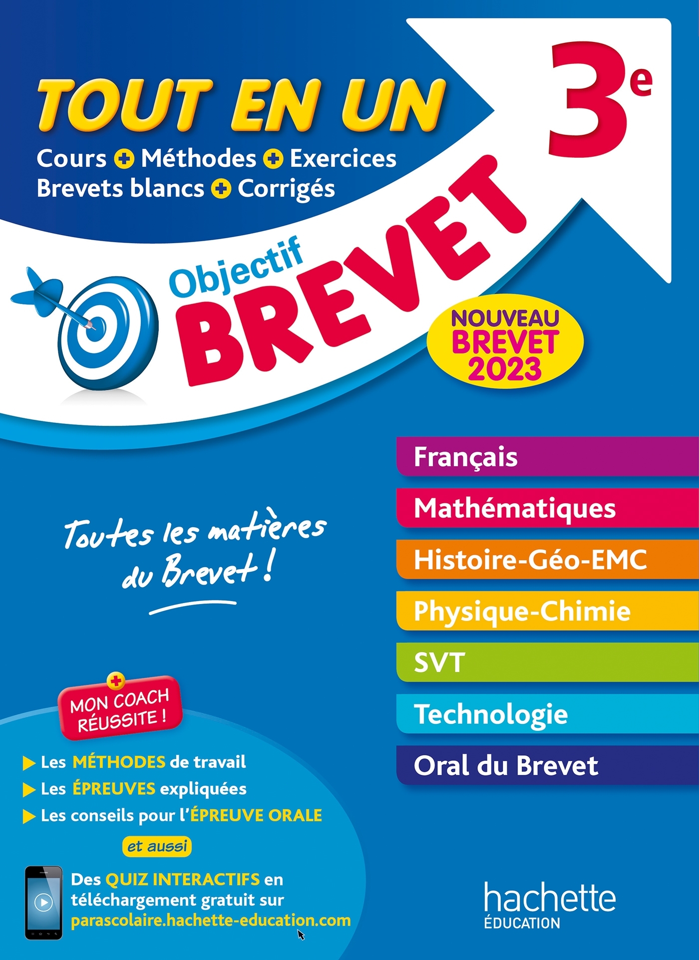 Objectif Brevet Tout-en-un 2023