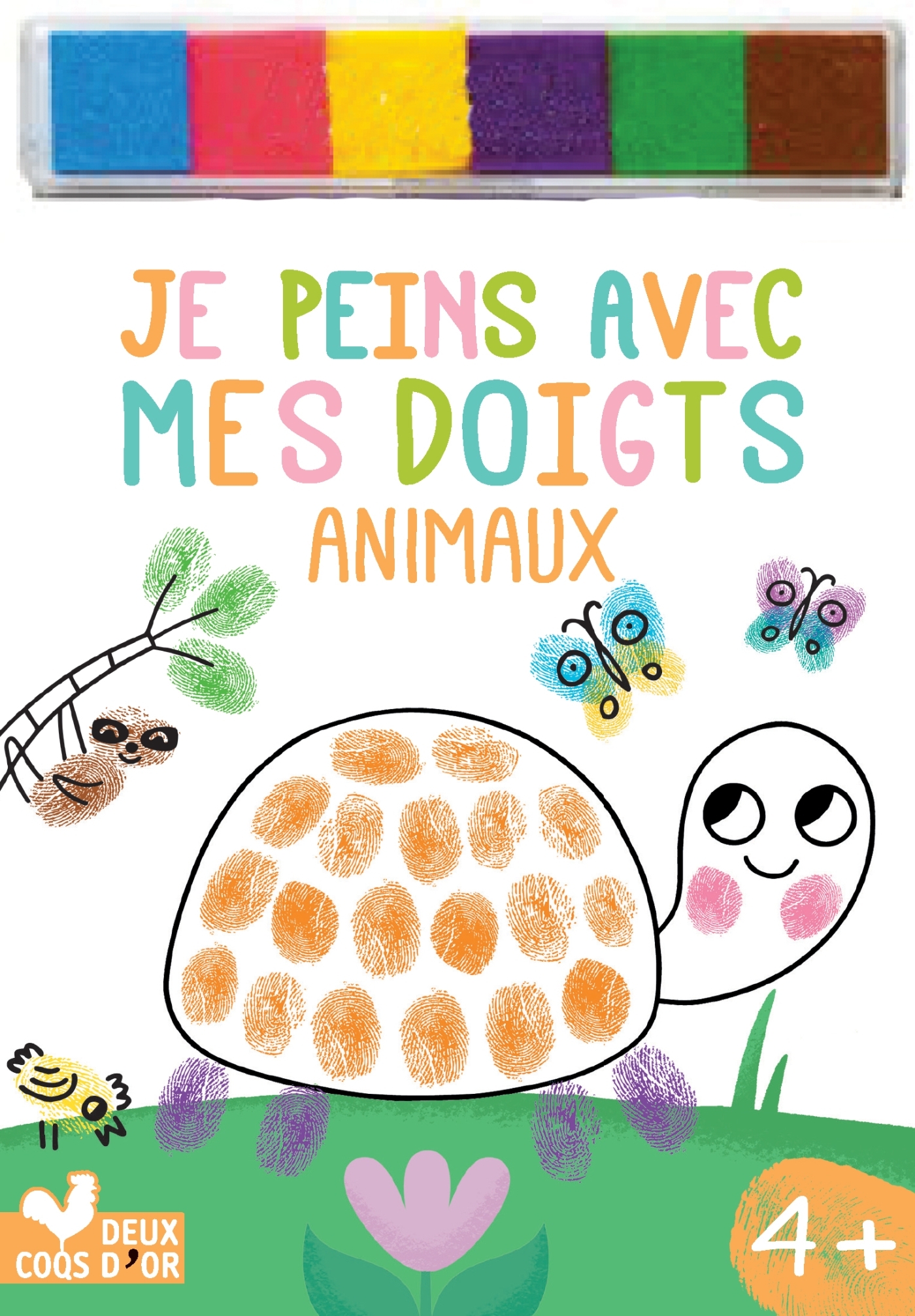 Je peins avec mes doigts - animaux
