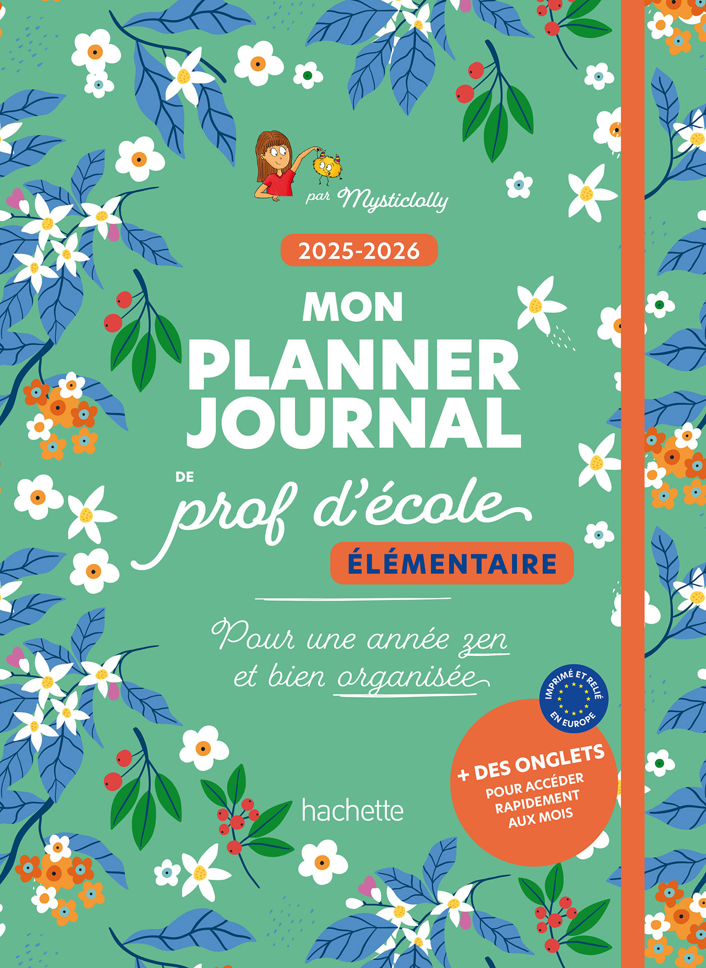 Mon planner journal de prof d'école Elémentaire - Edition 2025-2026