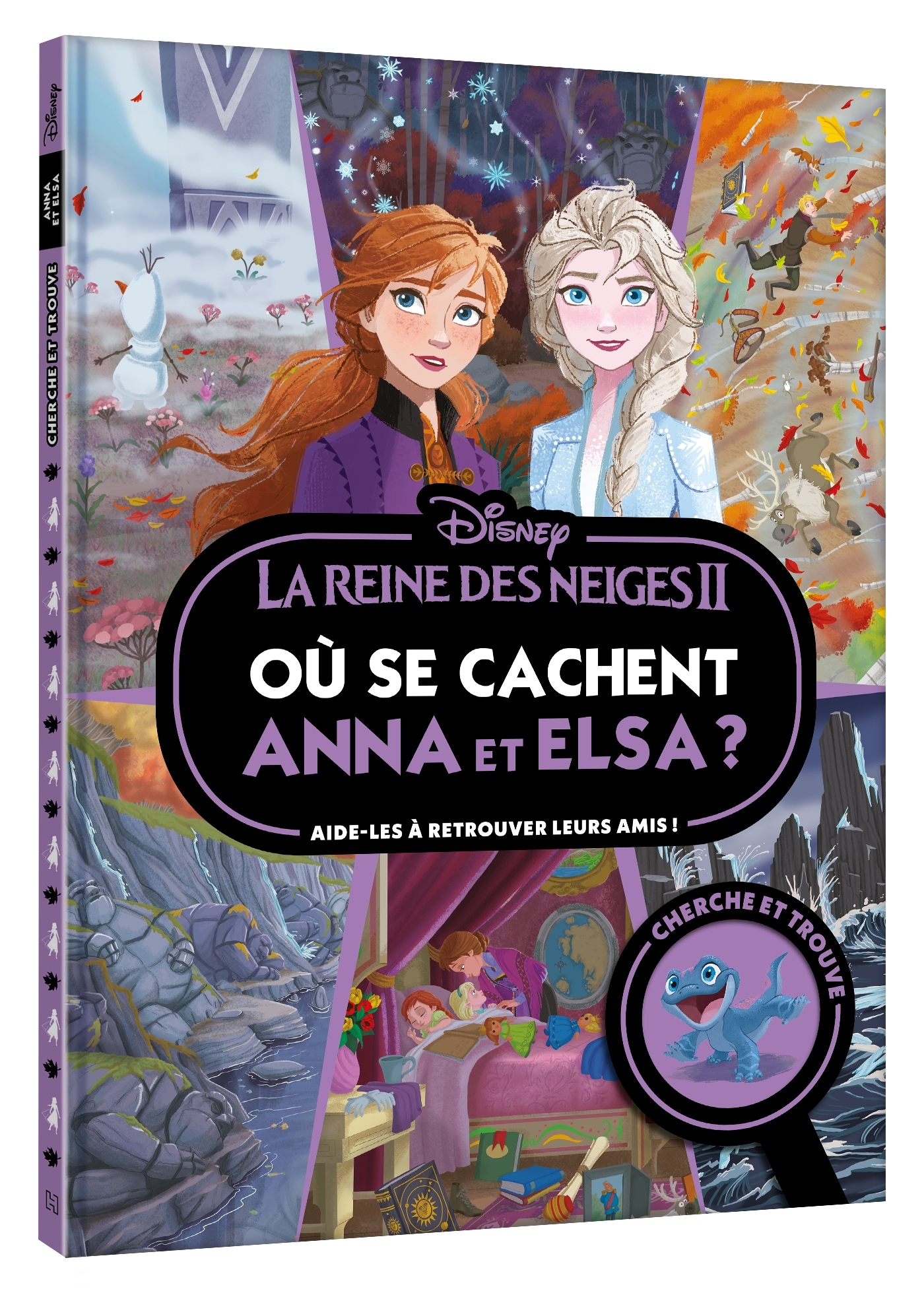 LA REINE DES NEIGES 2 - Où se cachent Anna et Elsa ? - Cherche et trouve - Disney