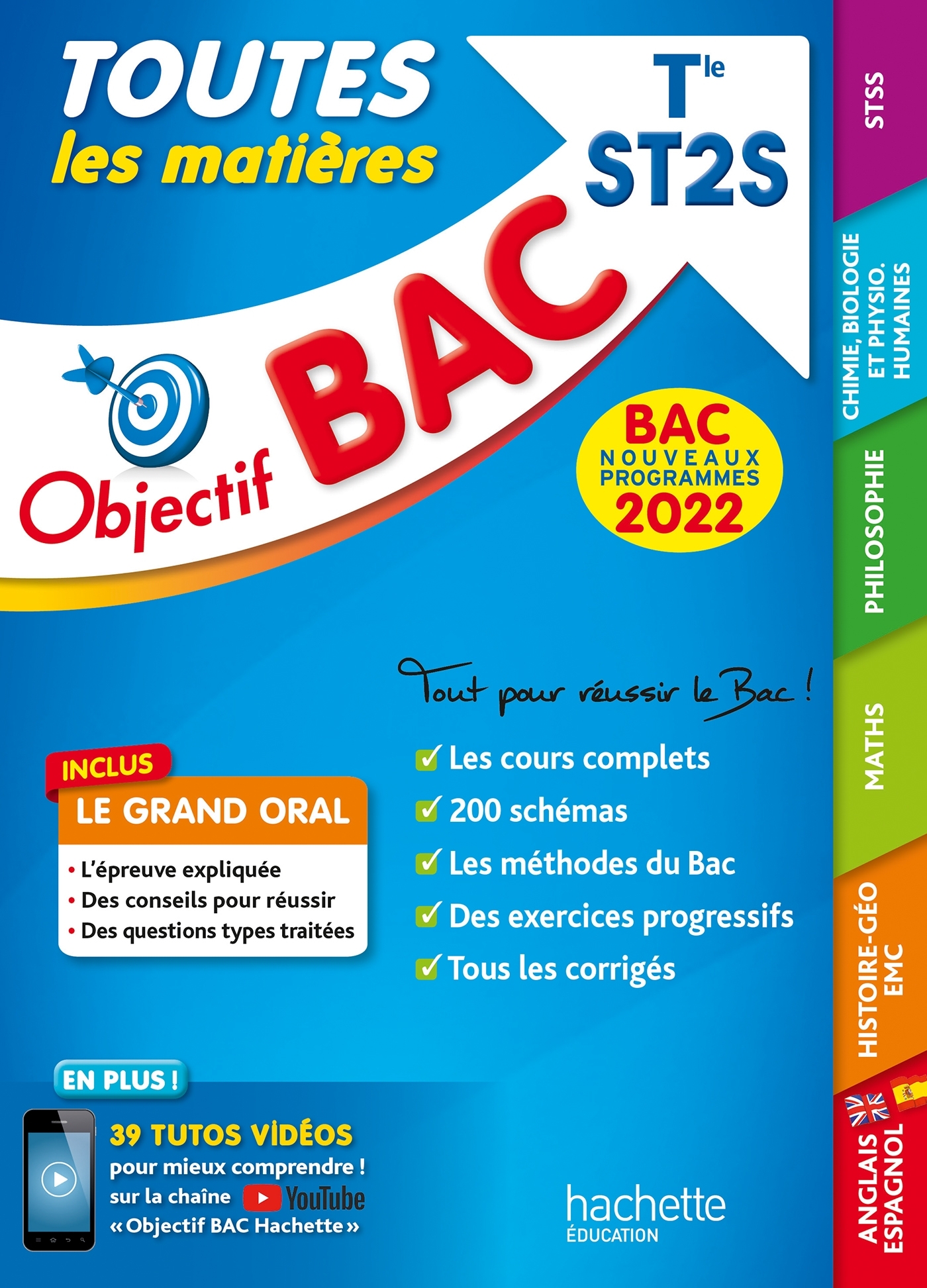 Objectif Bac - Term ST2S Toutes les matières, BAC 2022