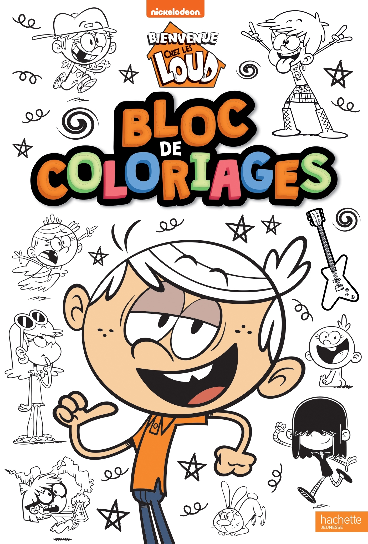 Bienvenue chez les Loud-Bloc de coloriages