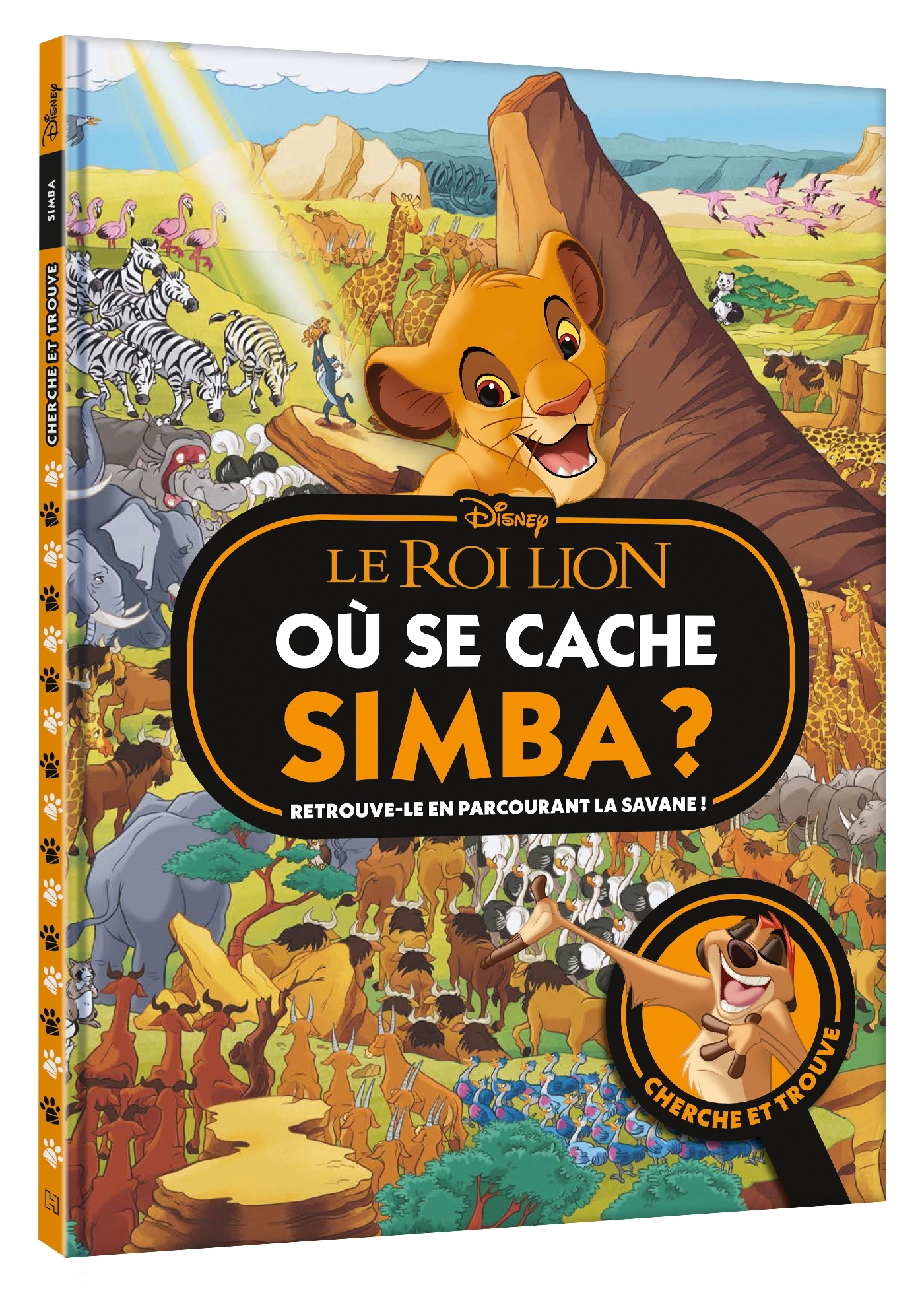 LE ROI LION - Où se cache Simba ? - Cherche et Trouve - Disney