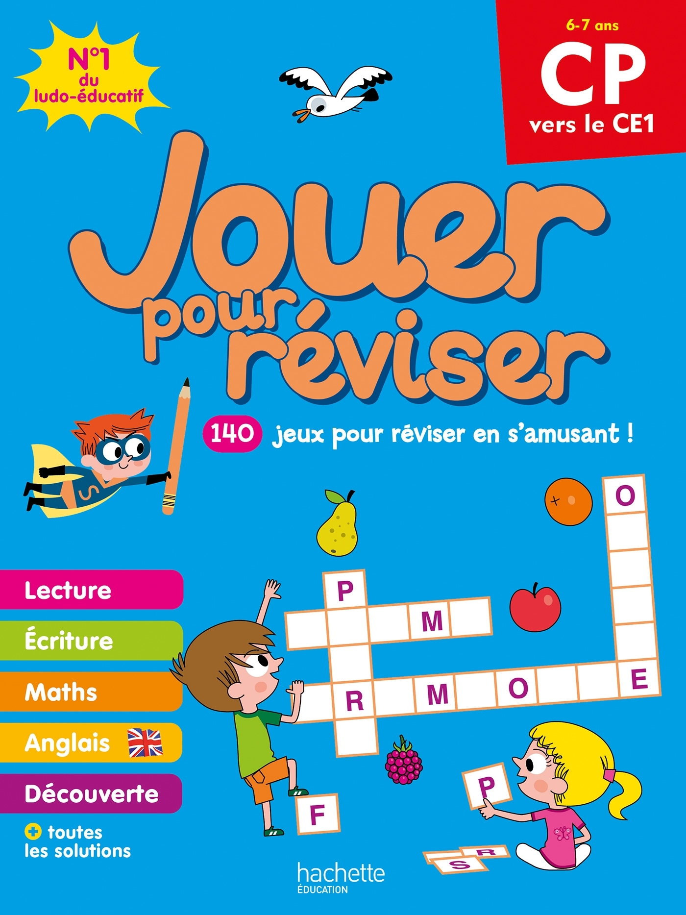 Jouer pour réviser - Du CP au CE1 - Cahier de vacances 2025