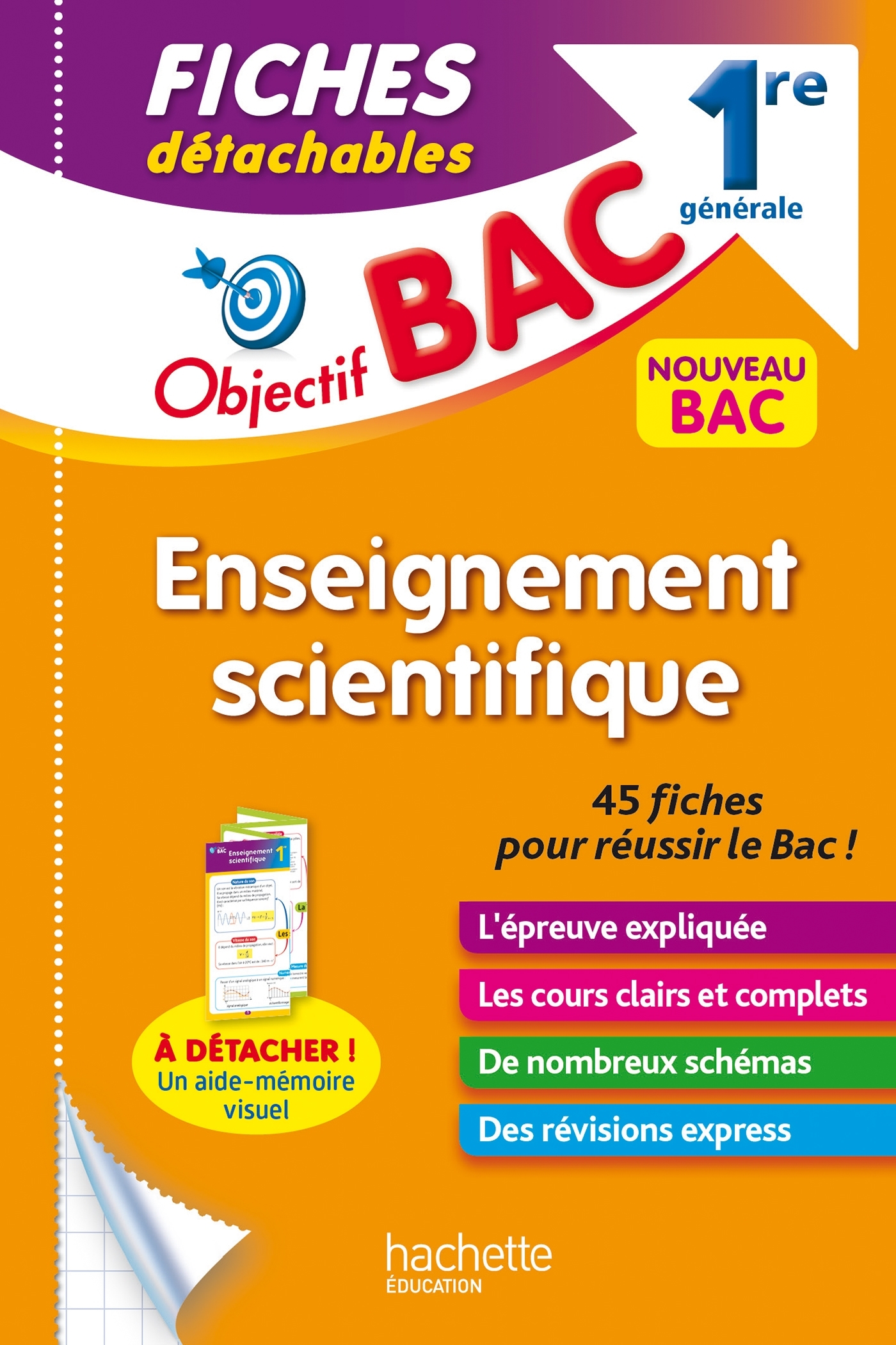 Objectif BAC Fiches Enseignement scientifique 1re générale