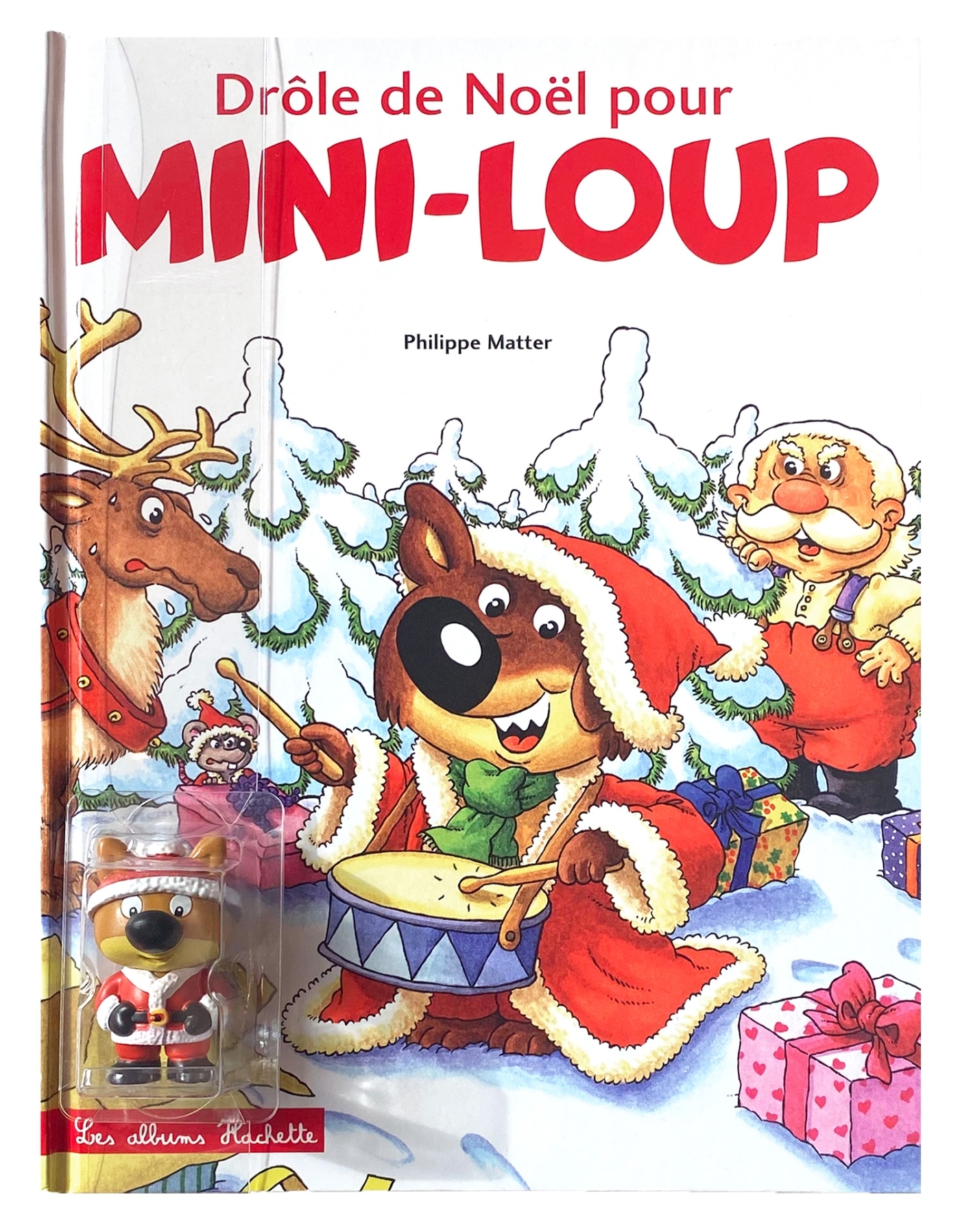 Mini-Loup - Drôle de Noël pour Mini-Loup avec figurine