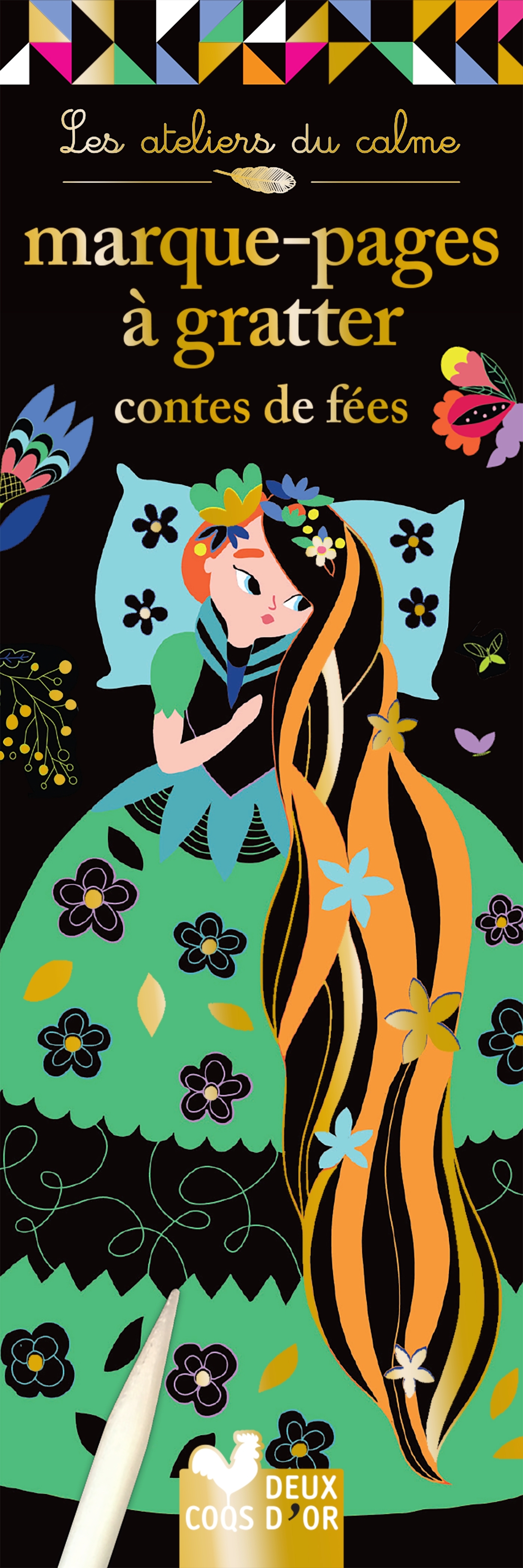 Marque-pages à gratter - contes de fées