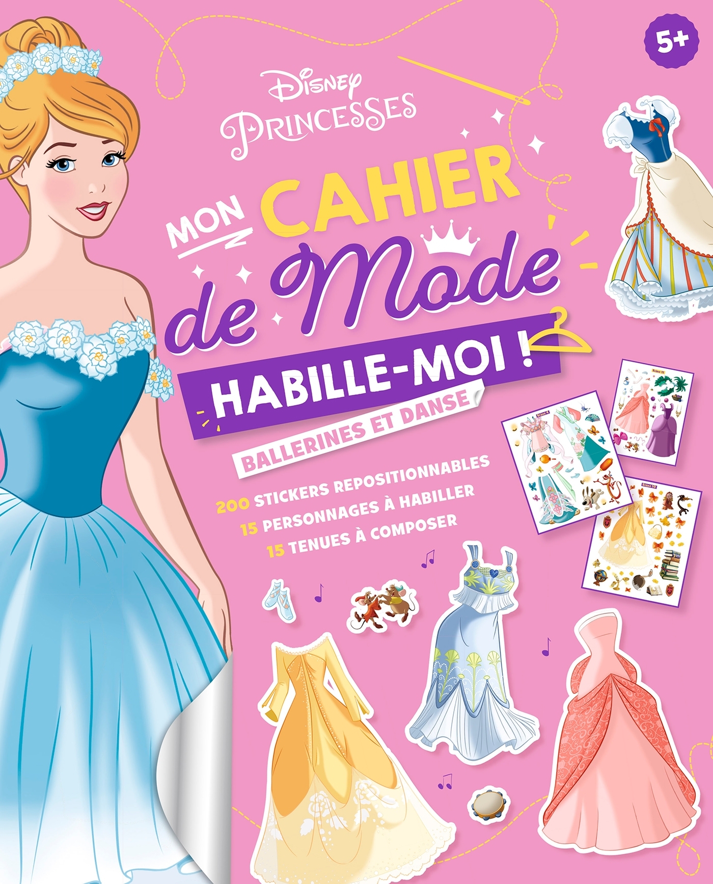 DISNEY PRINCESSES - Habille-moi ! - Ballerines et danses