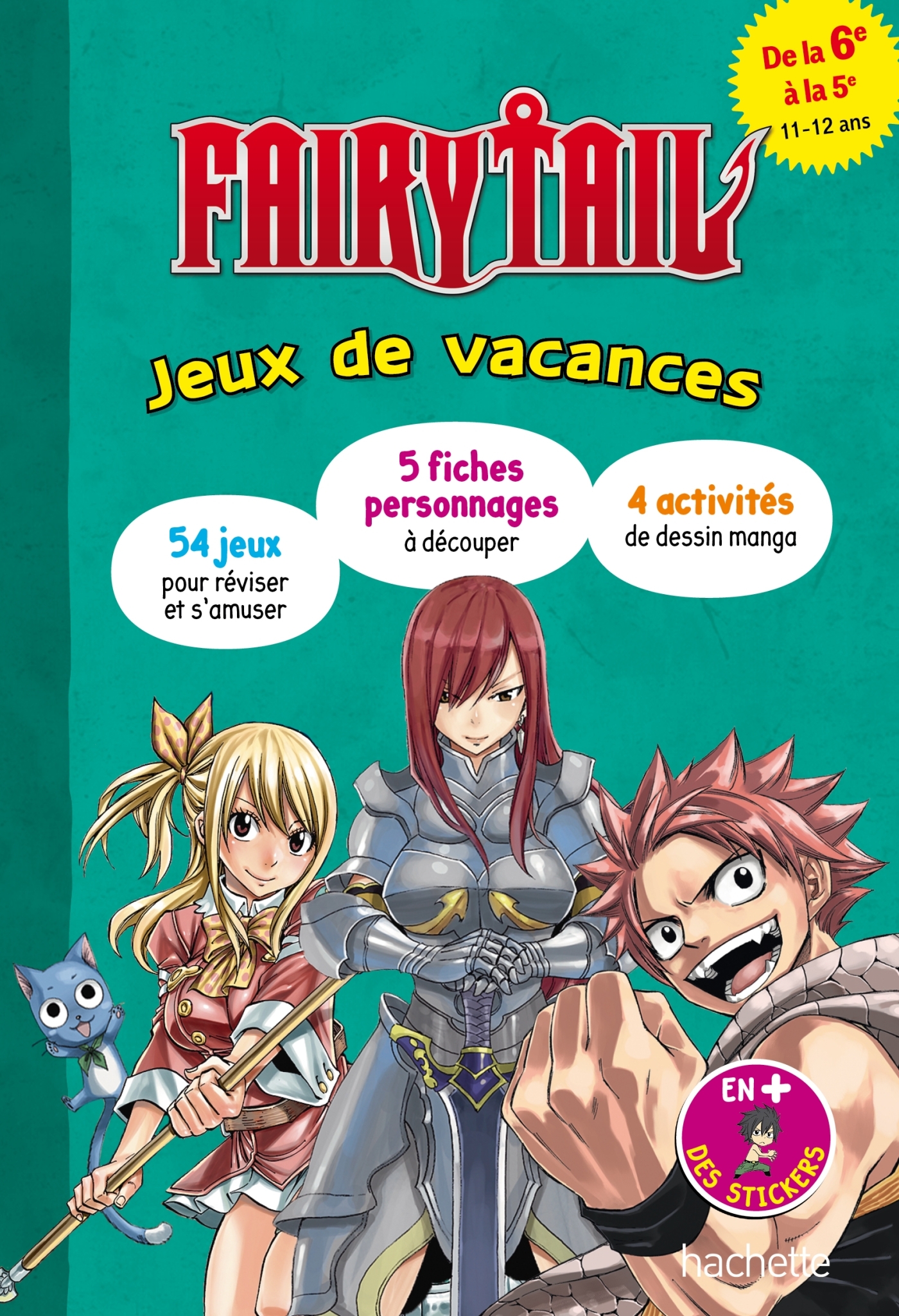 Fairy Tail - Jeux de vacances 2025 - De la 6e à la 5e