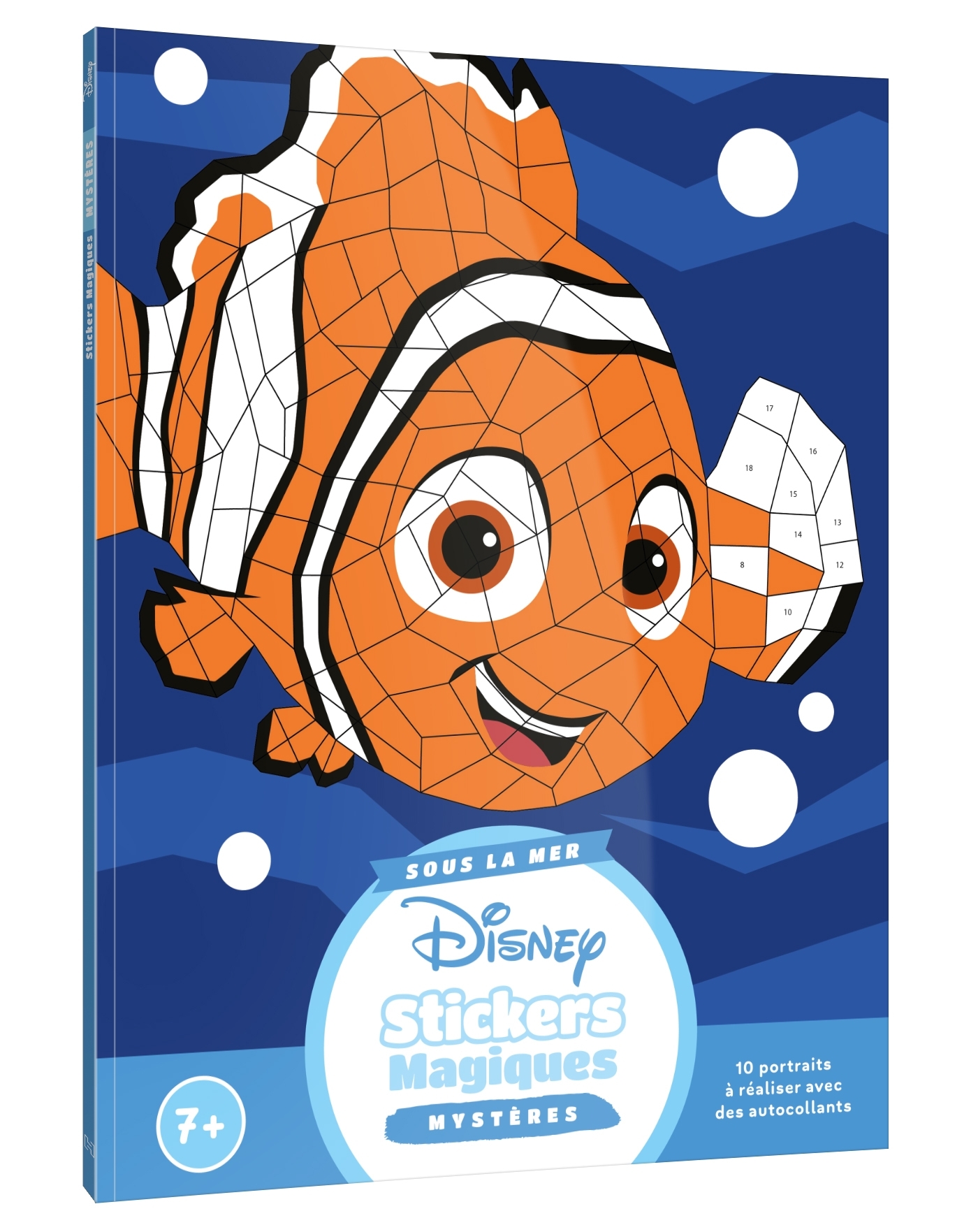 DISNEY - Mes stickers magiques - Mystères (7+) - Sous la mer