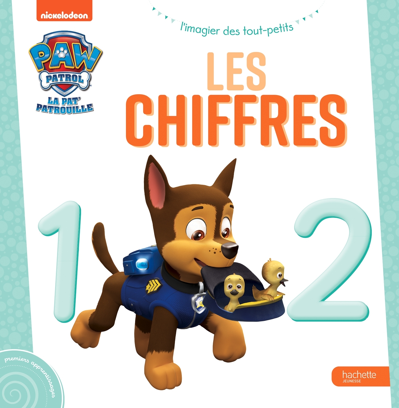Pat' Patrouille - L'imagier des tout-petits - Les chiffres