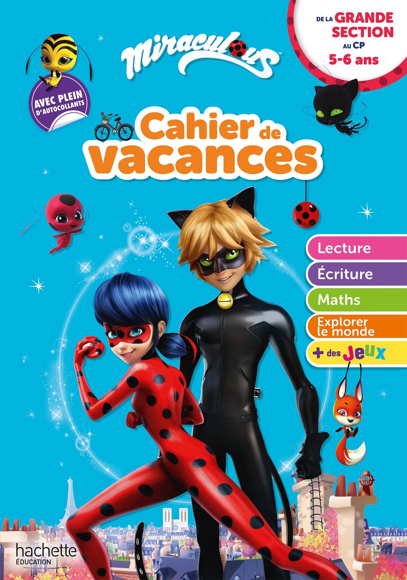Miraculous - De la Grande Section au CP - Cahier de vacances 2025