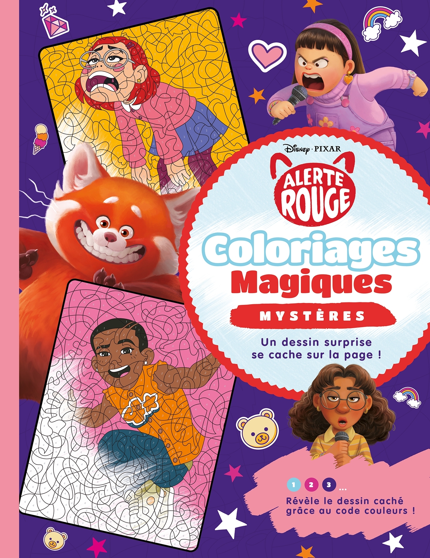 ALERTE ROUGE - Coloriages Magiques - Mystères - Disney Pixar
