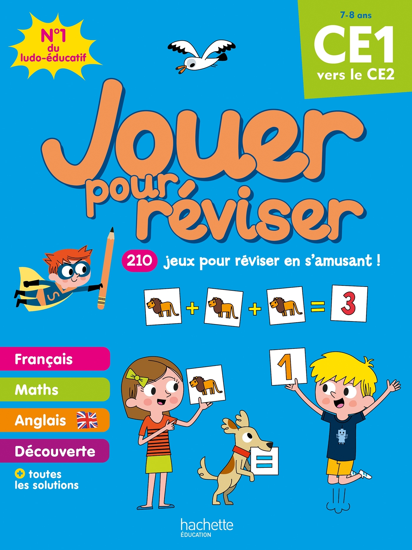 Jouer pour réviser - Du CE1 au CE2 - Cahier de vacances 2025