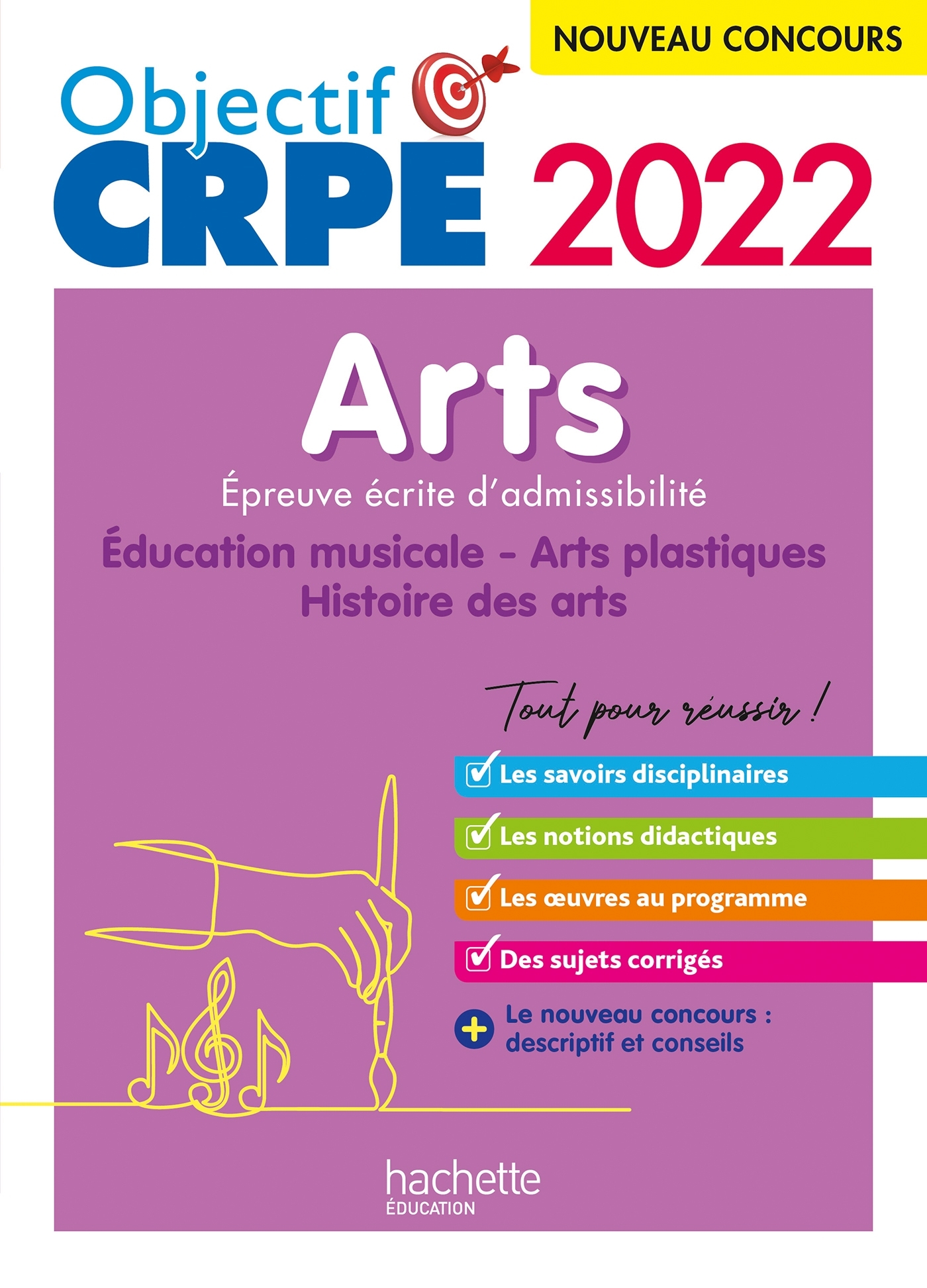 Objectif CRPE 2022 - Arts - Epreuve écrite d'admissibilité