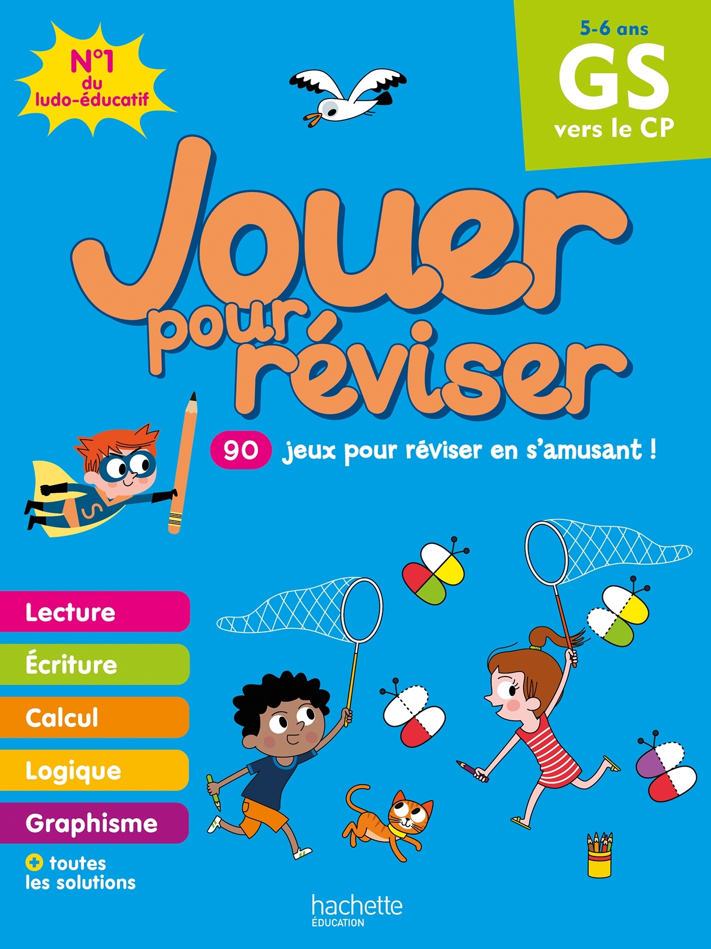 Jouer pour réviser - De la Grande Section au CP - Cahier de vacances 2024