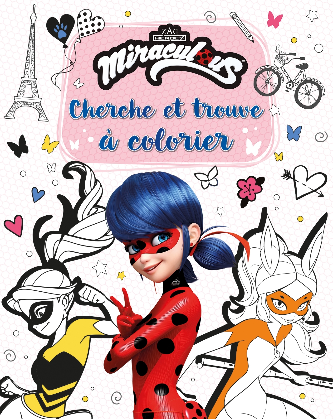 Miraculous - Cherche et trouve à colorier
