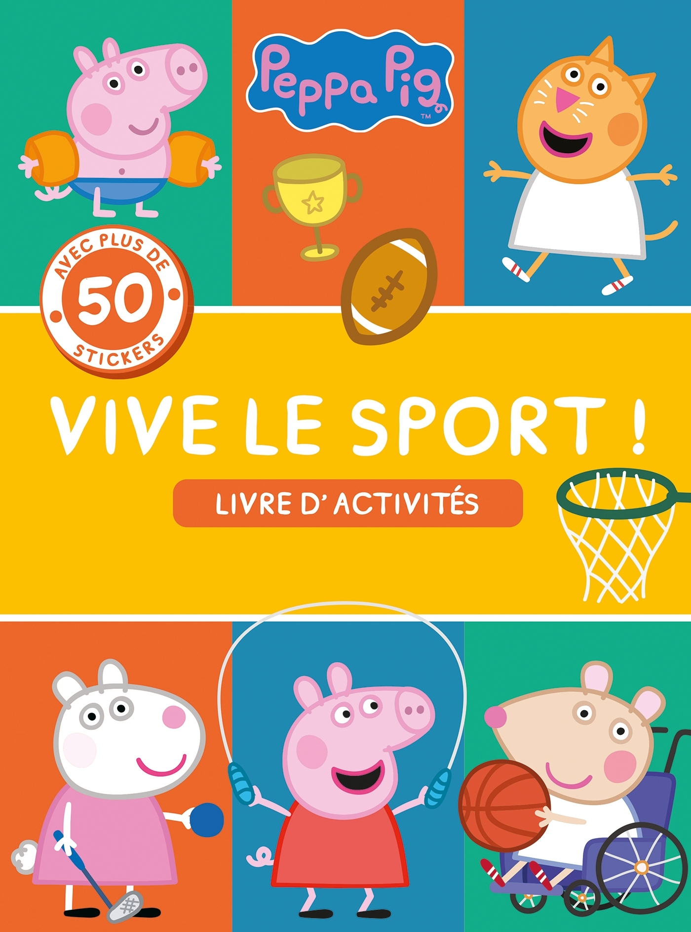 Peppa Pig-Peppa - Vive le sport - Activités et stickers
