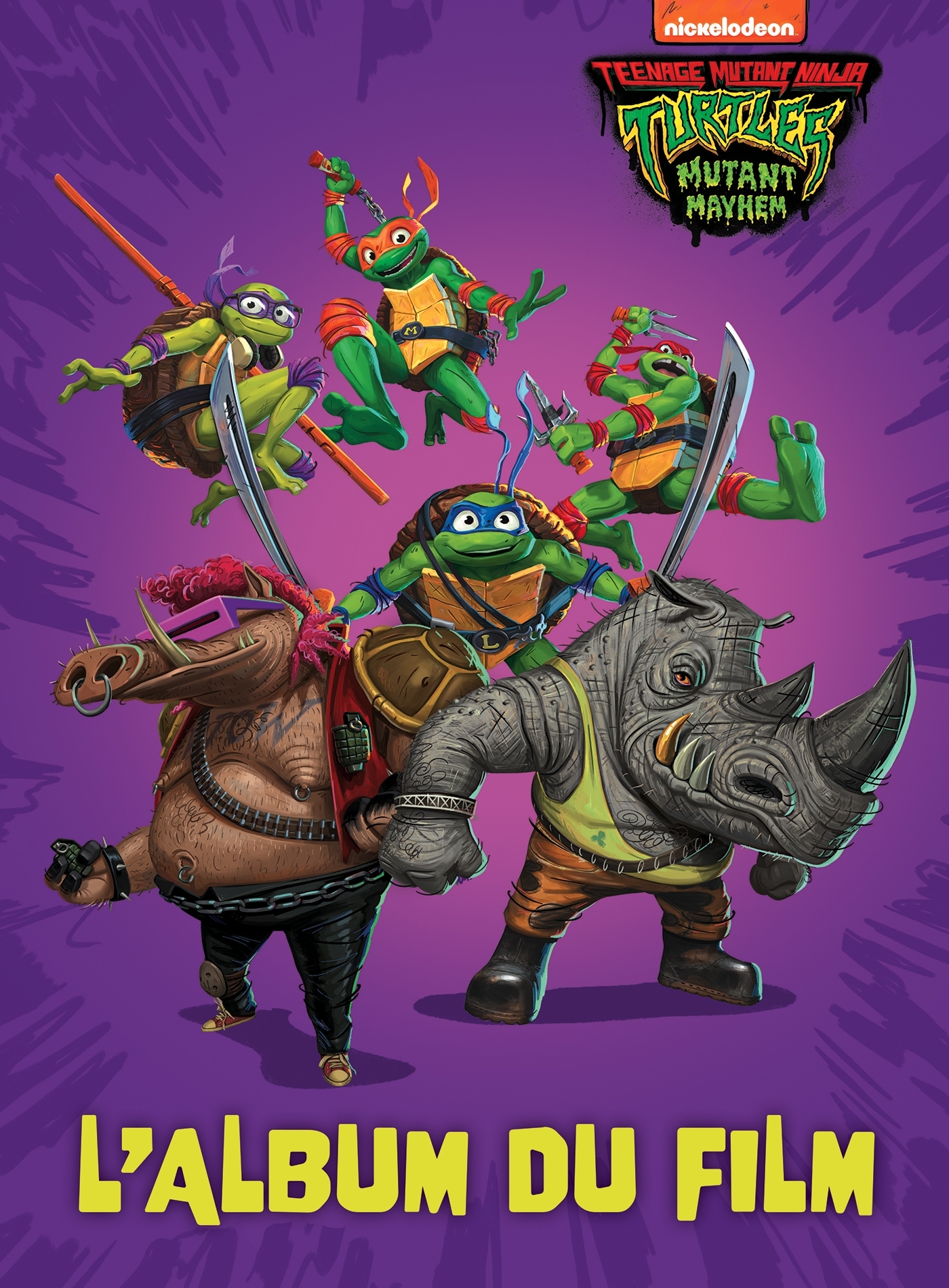 Ninja Turtles -  Teenage years - l'album du film