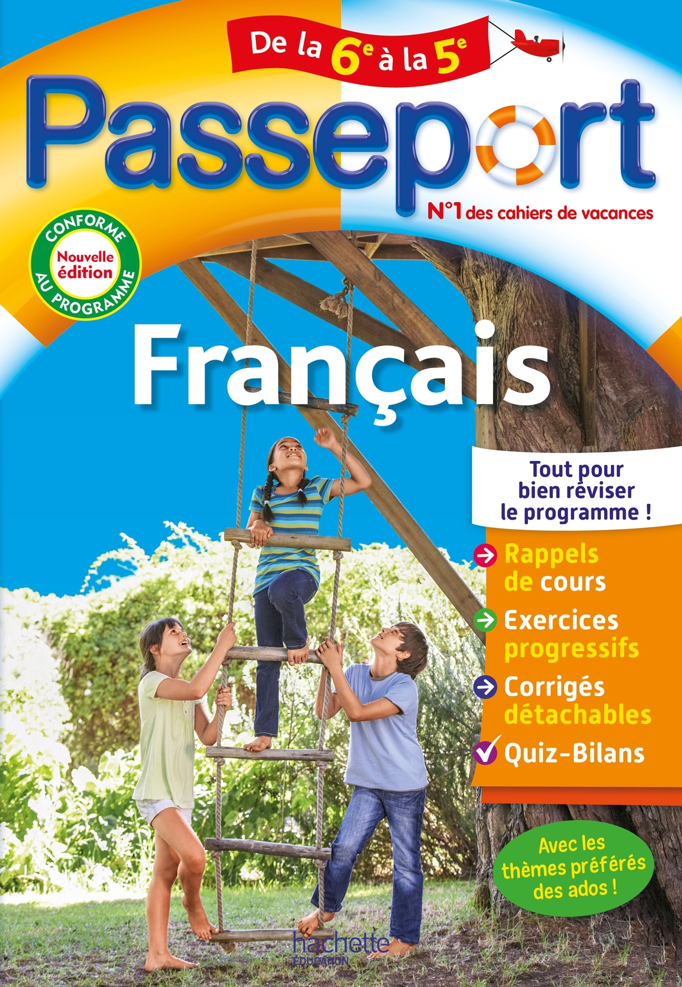 Passeport - Français - De la 6e à la 5e - Cahier de vacances 2025