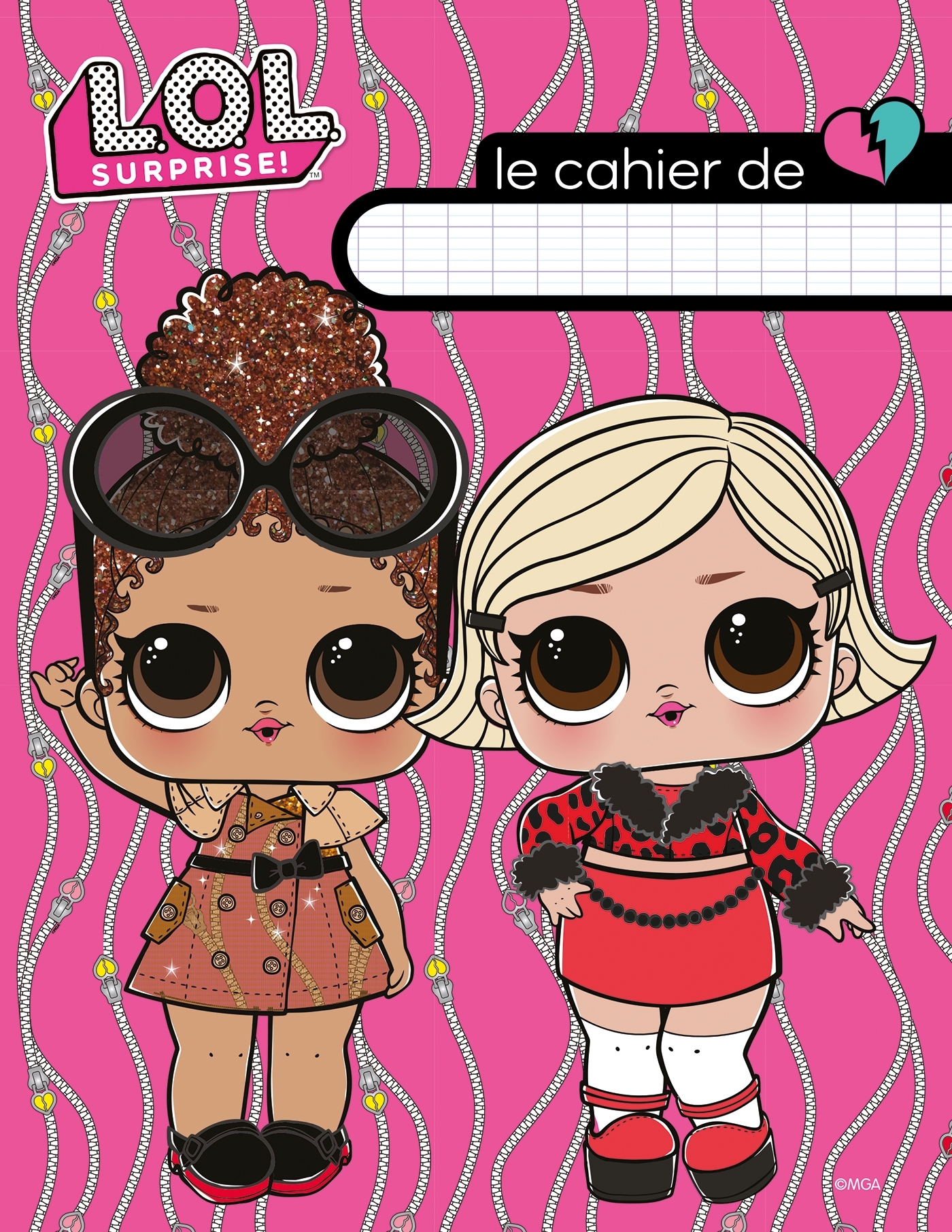 L.O.L. Surprise! - Cahier d'écolier