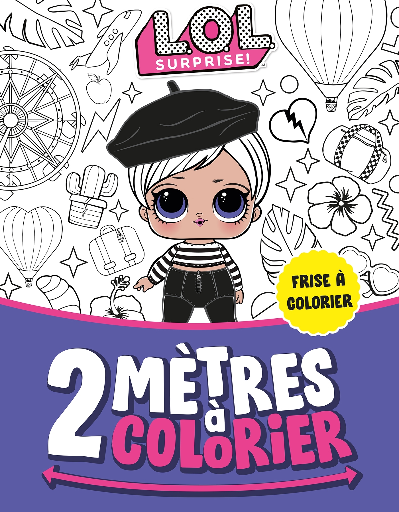 L.O.L. Surprise! - 2 mètres à colorier