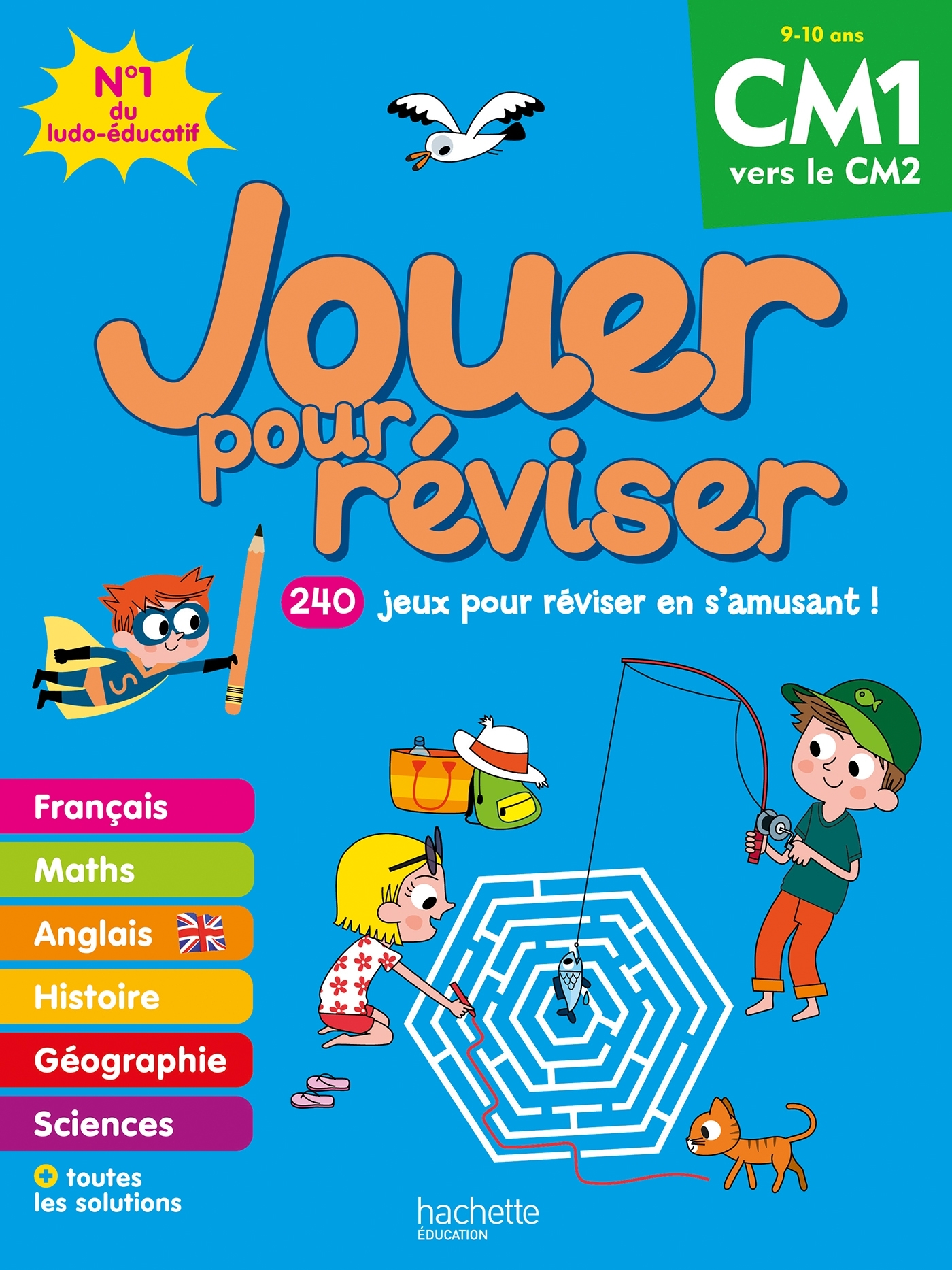 Jouer pour réviser - Du CM1 au CM2 - Cahier de vacances 2025