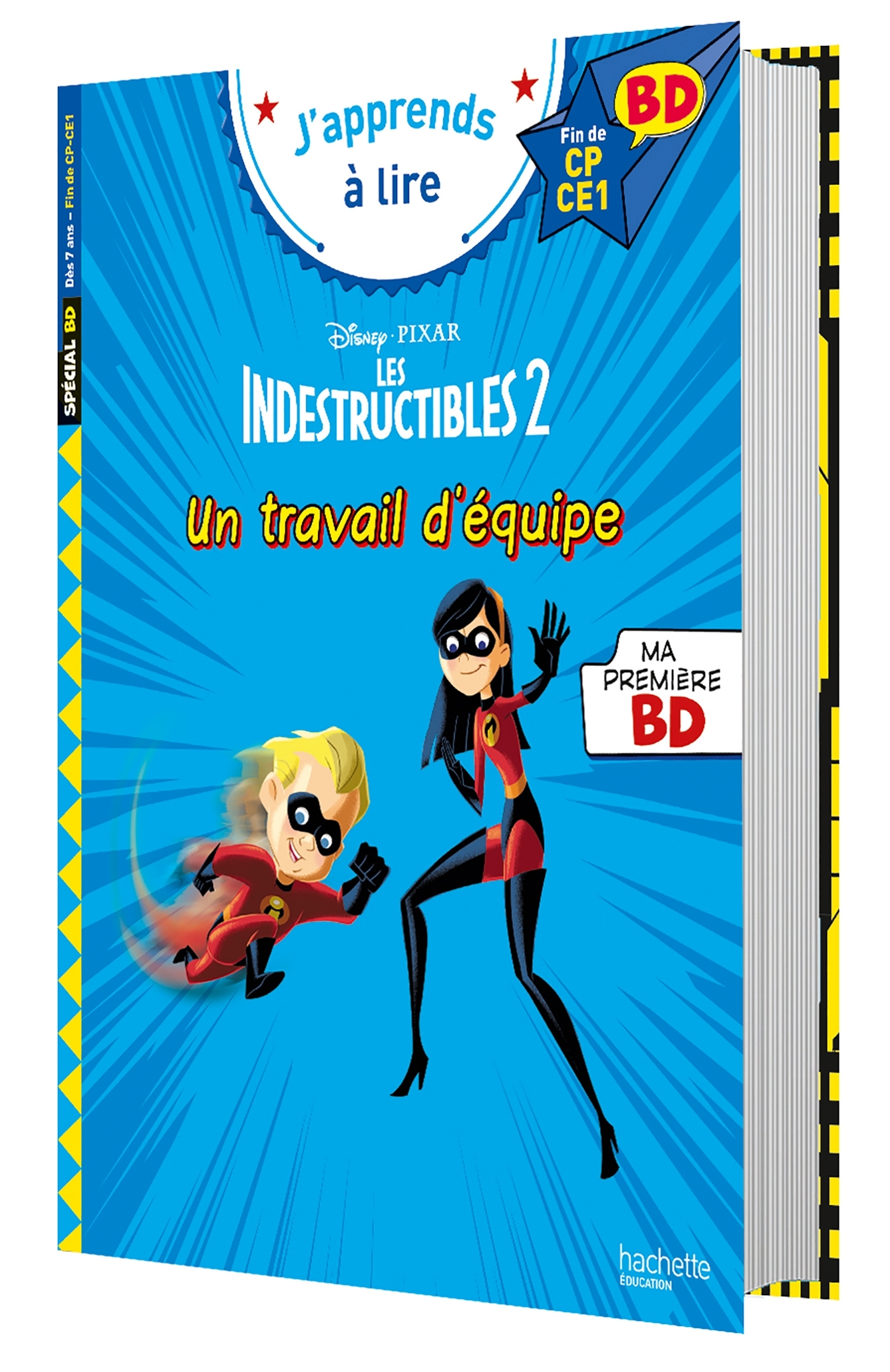 Disney BD Fin de CP-CE1 - Les indestructibles 2 - Un travail d'équipe !