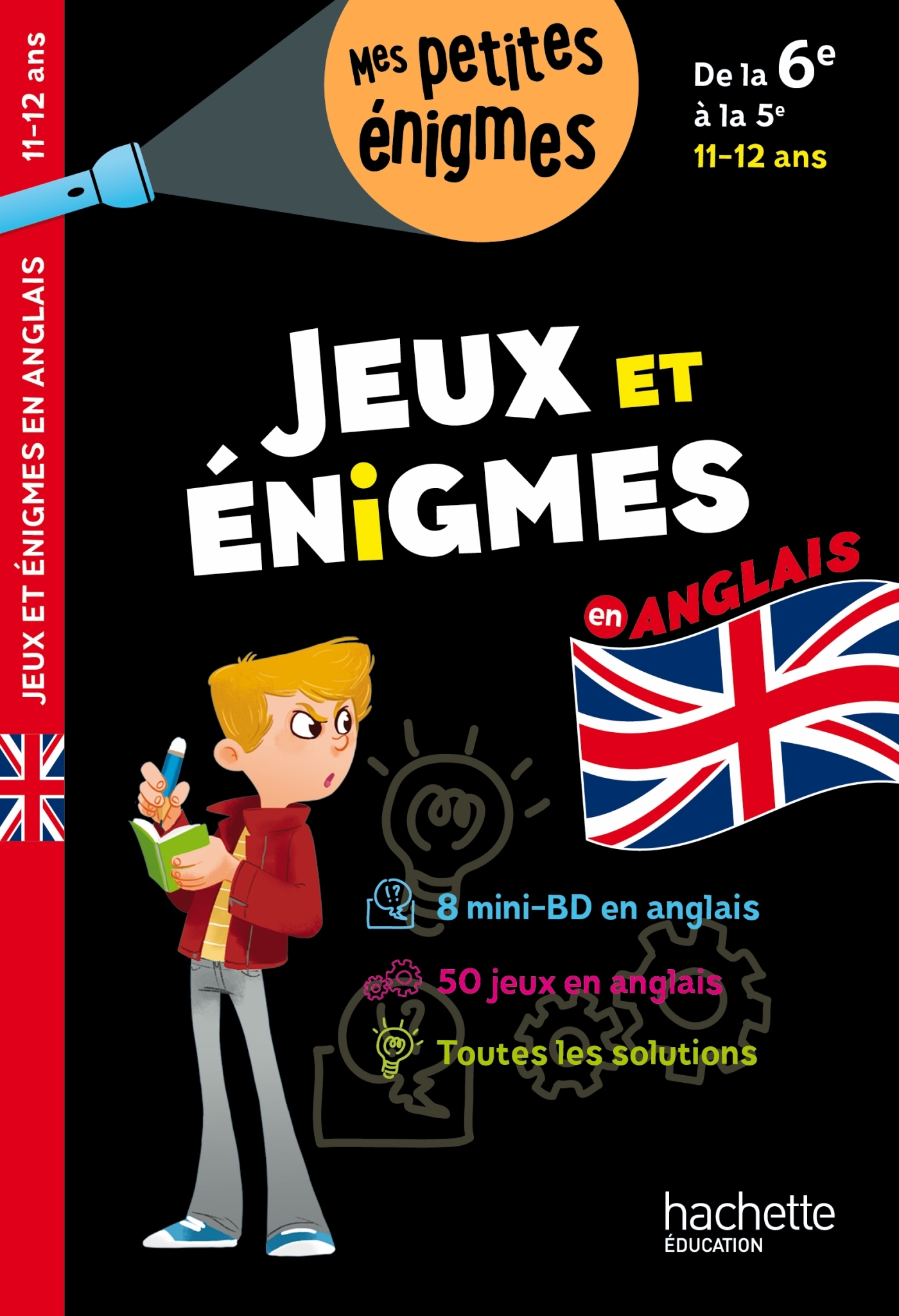 Jeux et énigmes - Anglais - De la 6e à la 5e - Cahier de vacances 2025