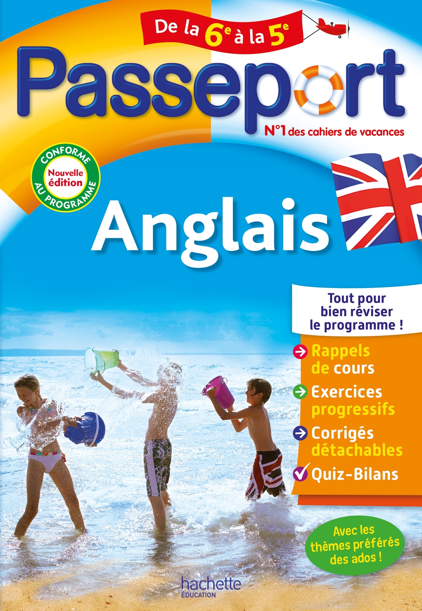 Passeport - Anglais - De la 6e à la 5e - Cahier de vacances 2025