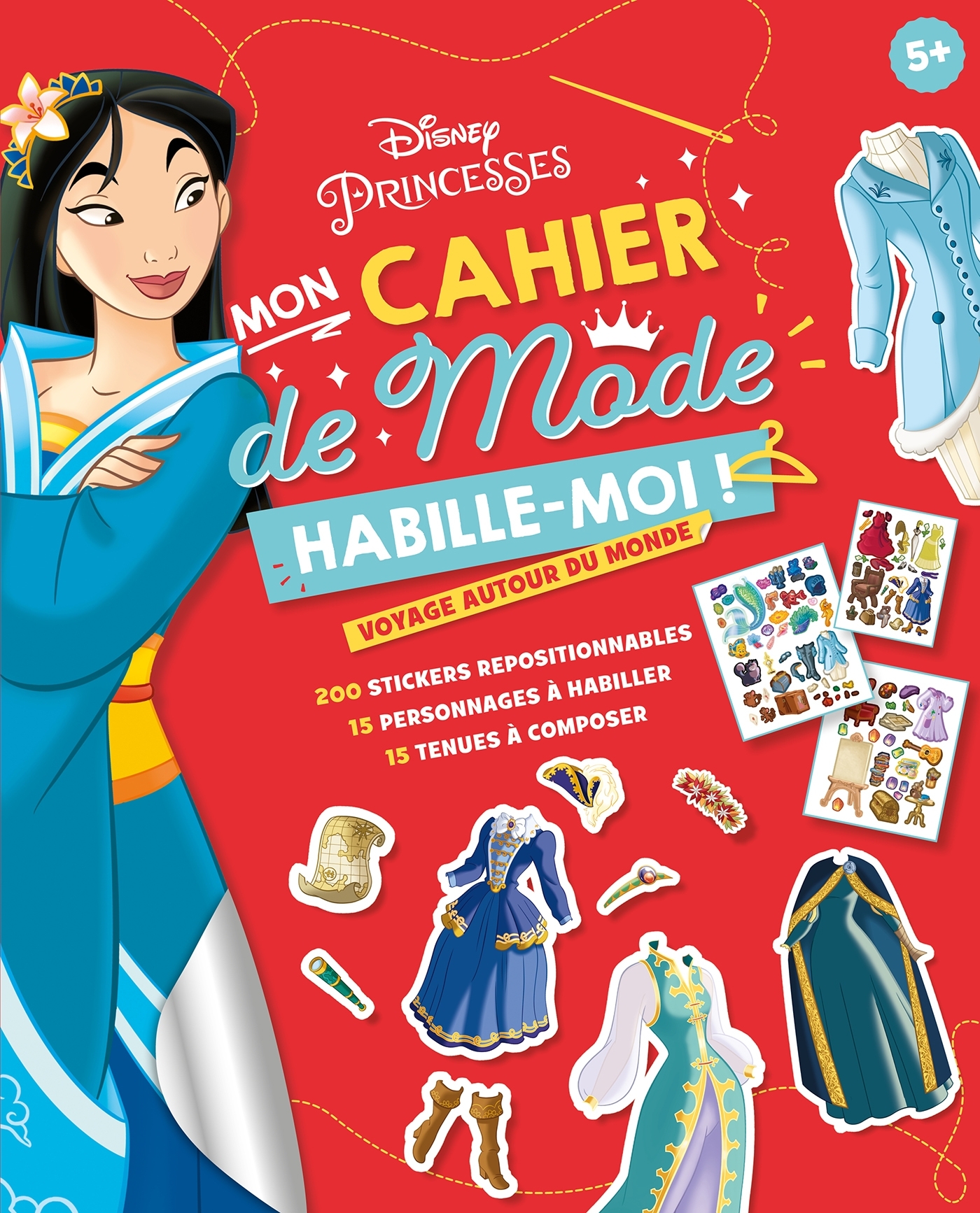 DISNEY PRINCESSES - Habille-moi ! - Voyage autour du monde