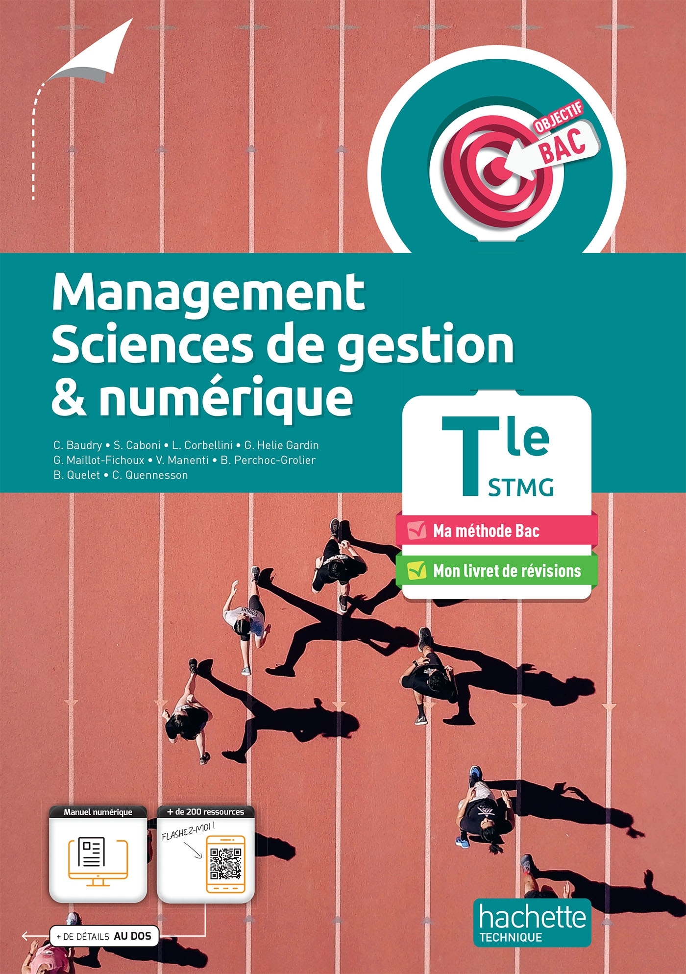 Objectif Bac Management, Sciences de gestion et numérique  Term STMG (détachable) - Ed. 2023
