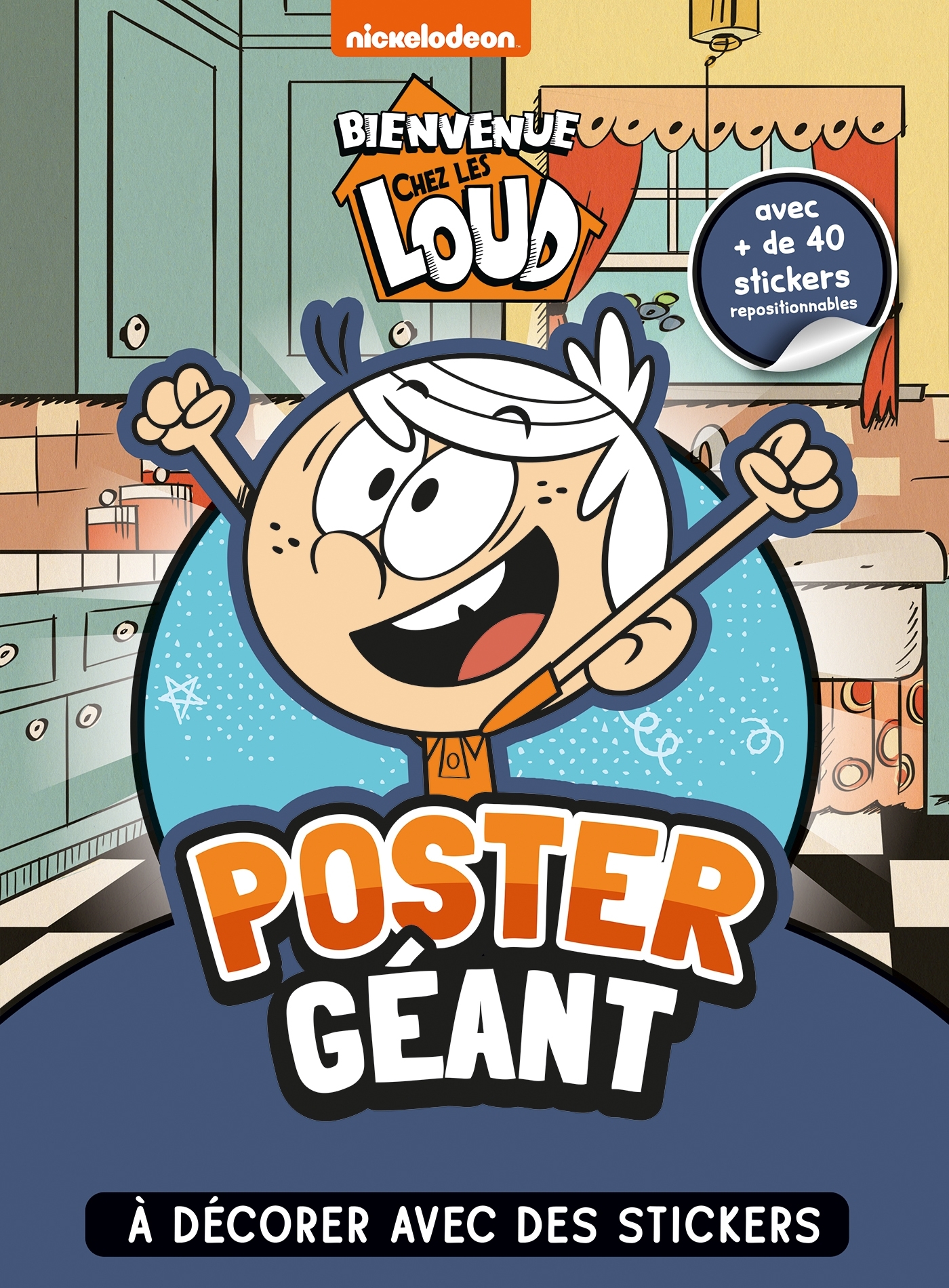 Bienvenue chez les Loud - Poster géant  à décorer